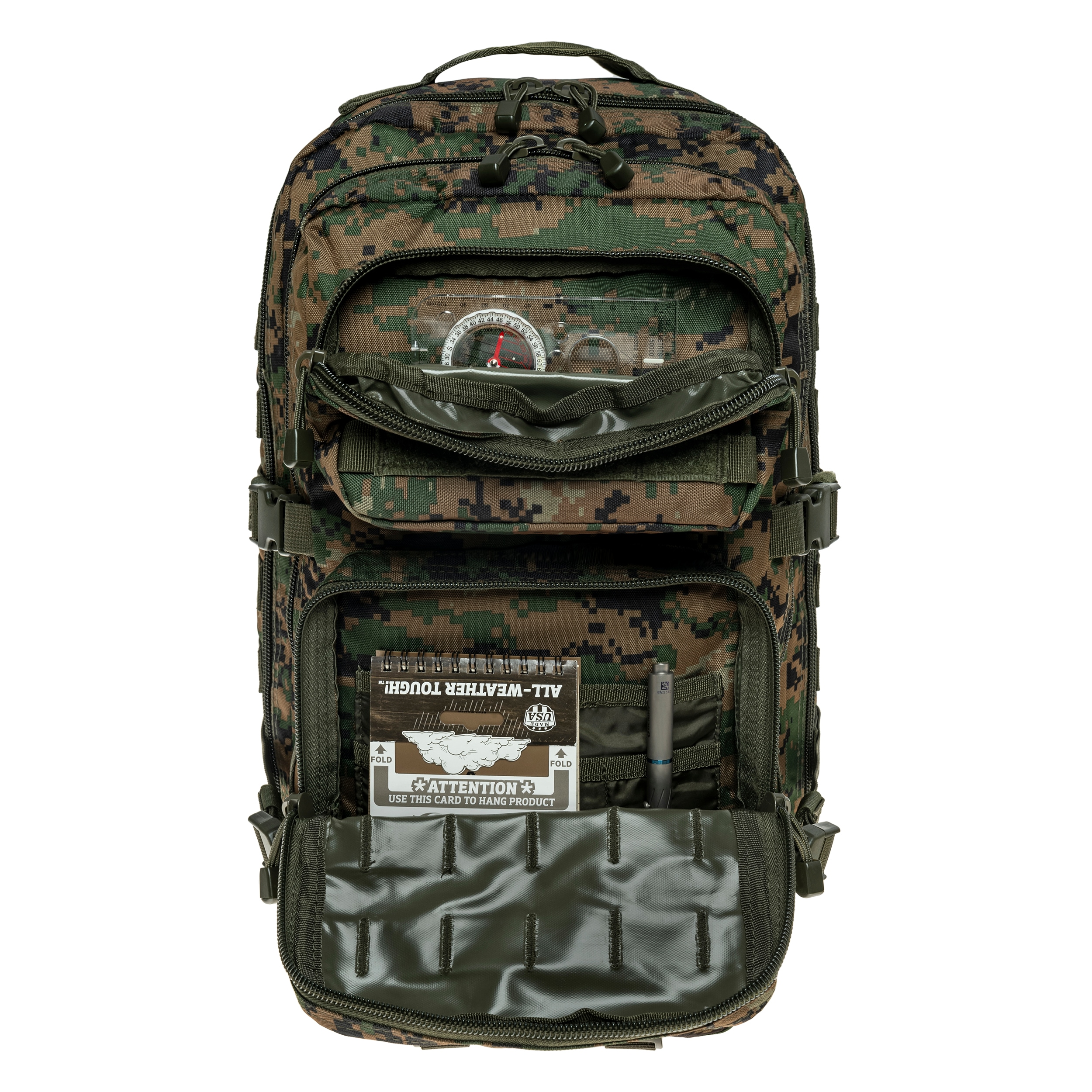 Plecak Mil-Tec Assault Pack Large 36 l - Digital Woodland