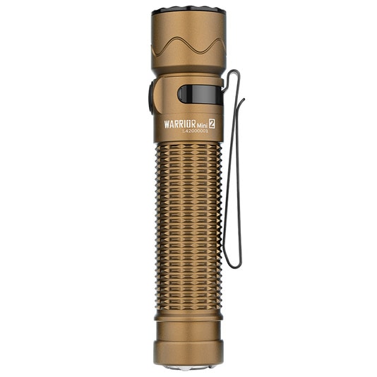 Latarka Olight Warrior Mini 2 Desert Tan - 1750 lumenów