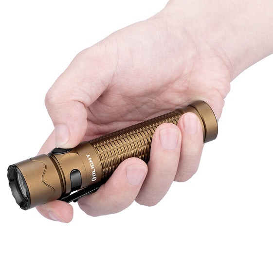 Latarka Olight Warrior Mini 2 Desert Tan - 1750 lumenów