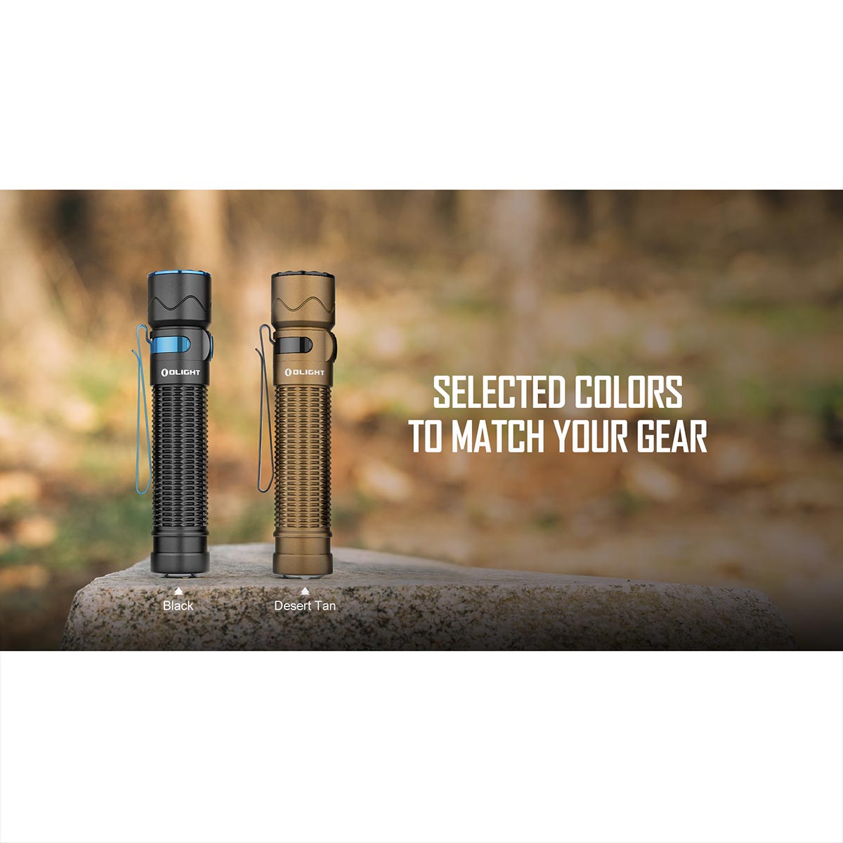 Latarka Olight Warrior Mini 2 Desert Tan - 1750 lumenów