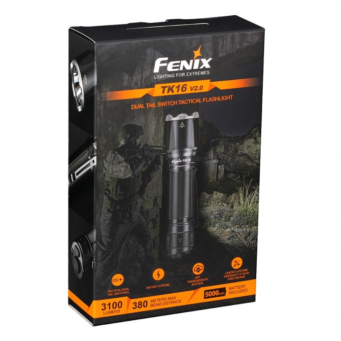 Latarka akumulatorowa Fenix TK16 V2.0 - 3100 lumenów