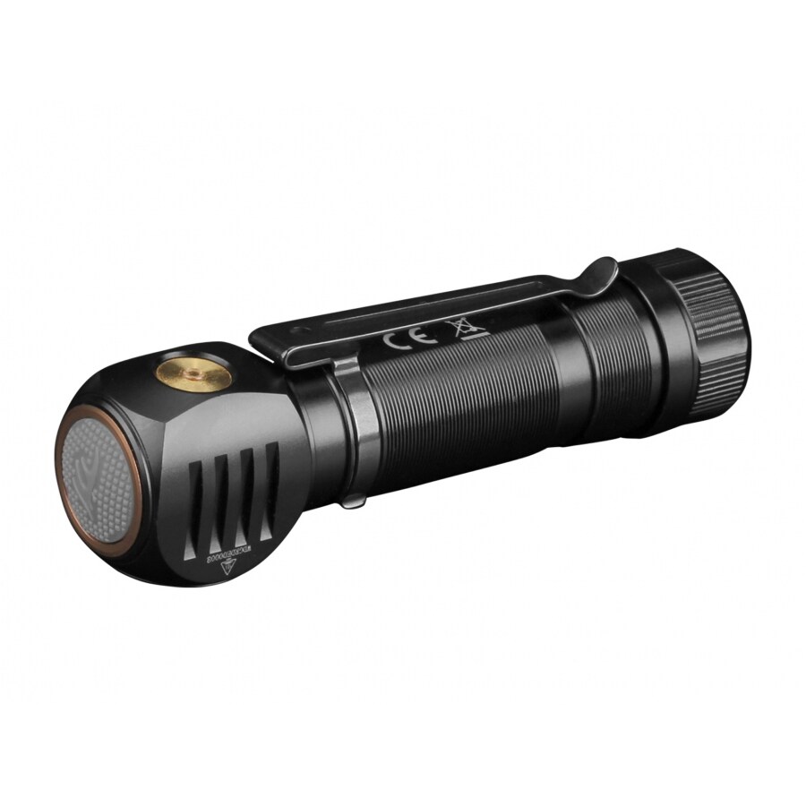 Latarka czołowa i kątowa Fenix HM61R z opaską - 1200 lumenów