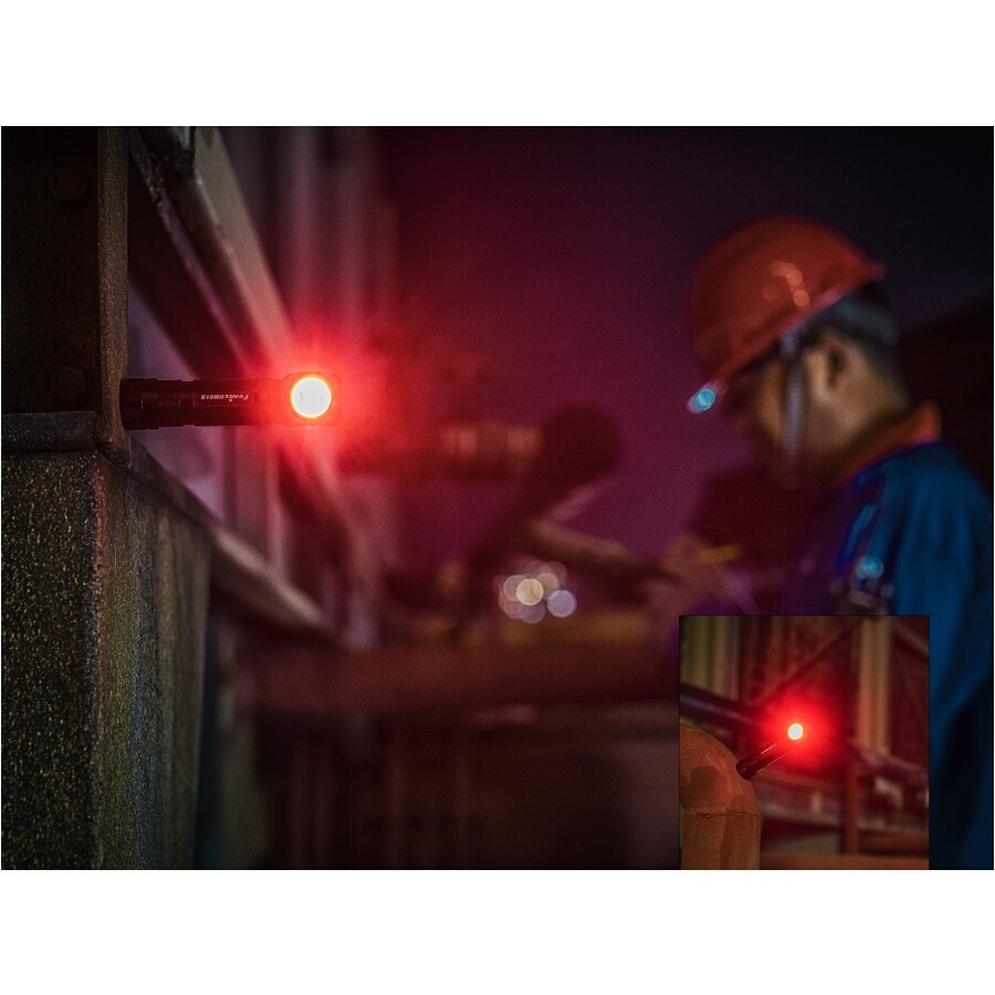 Latarka czołowa i kątowa Fenix HM61R z opaską - 1200 lumenów