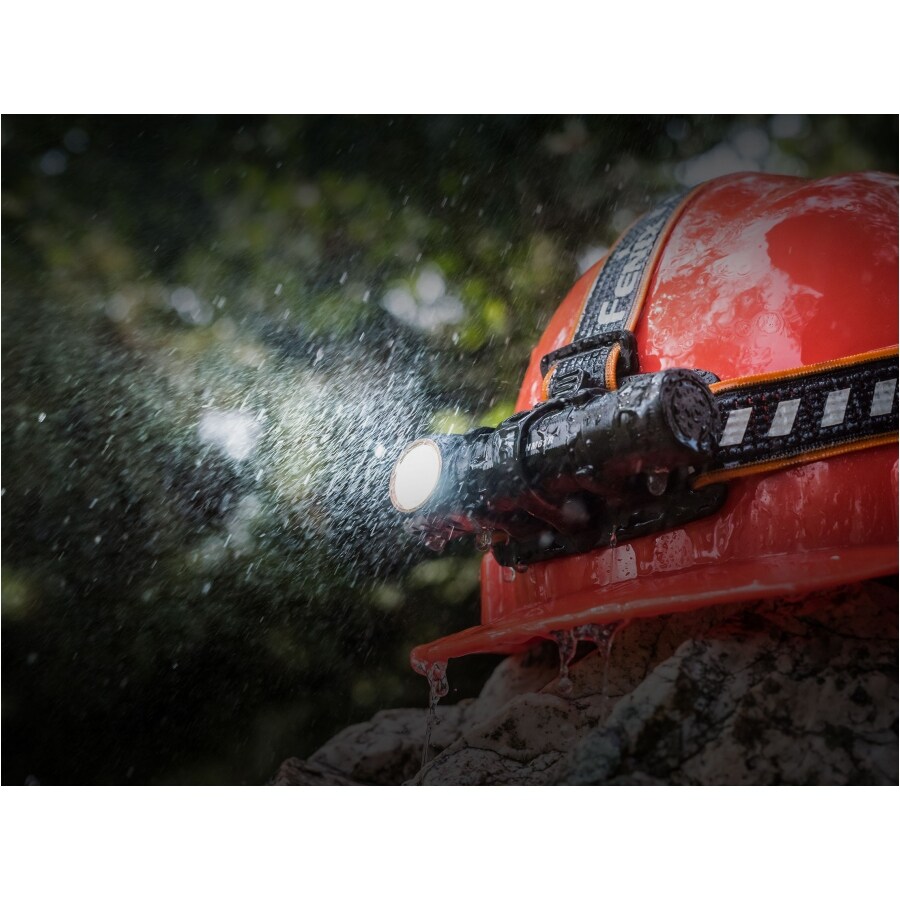 Latarka czołowa i kątowa Fenix HM61R z opaską - 1200 lumenów