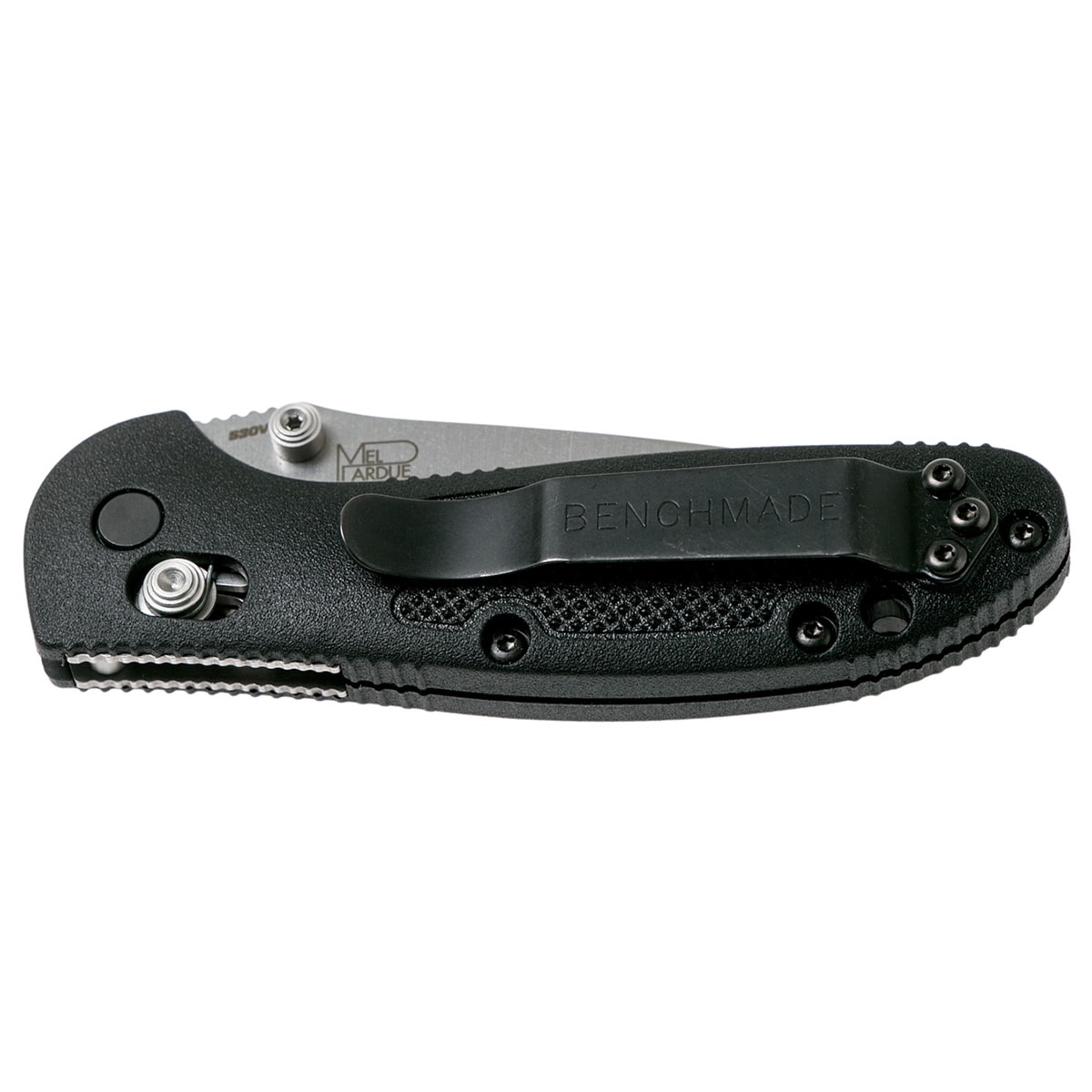 Benchmade Mini Griptilian CPM-S30V Folding Knife - Black Grivory