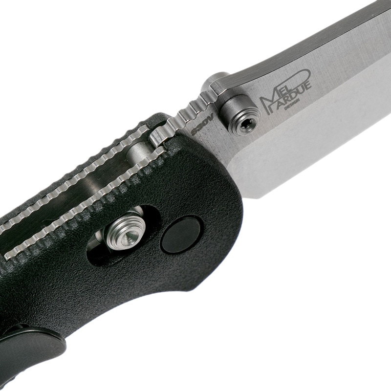 Benchmade Mini Griptilian CPM-S30V Folding Knife - Black Grivory