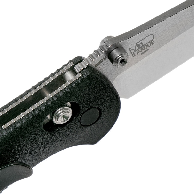 Nóż składany  Benchmade Mini Griptilian CPM-S30V - Black Grivory 