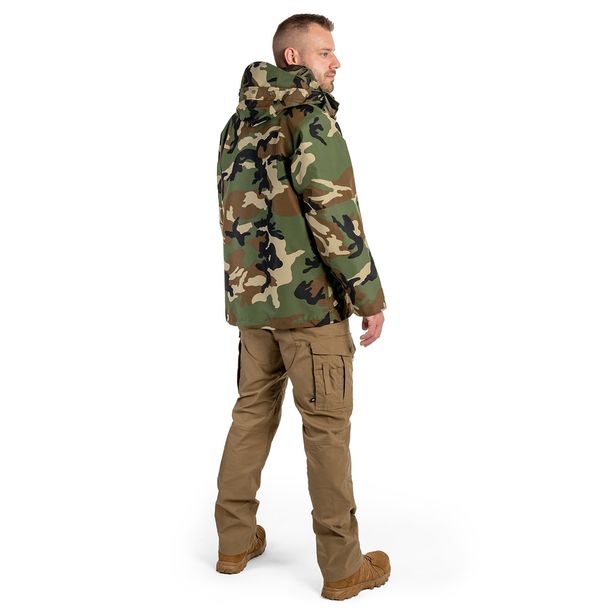 Куртка Mil-Tec Wet Weather 3-Layer Laminate Waterproof - Woodland