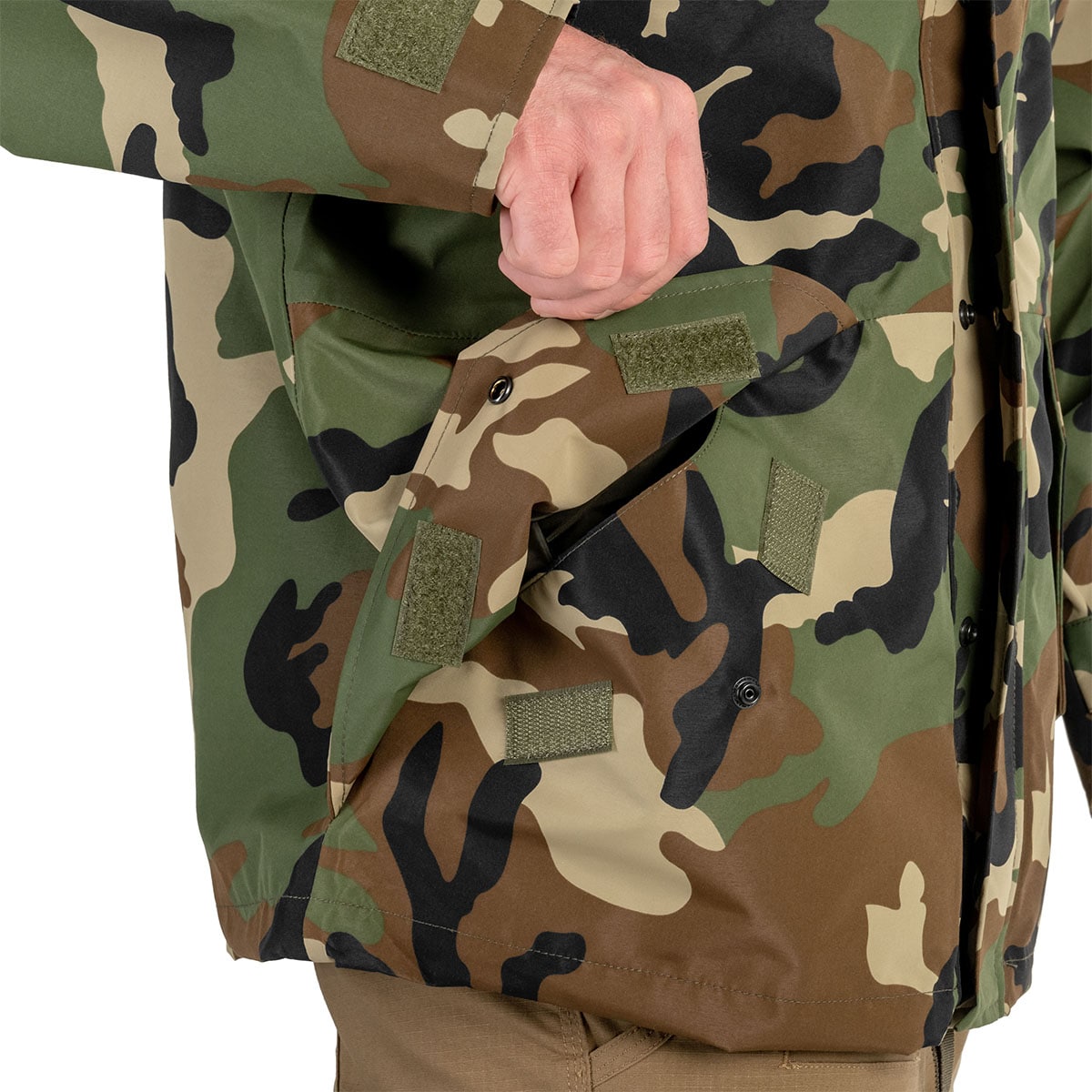 Куртка Mil-Tec Wet Weather 3-Layer Laminate Waterproof - Woodland