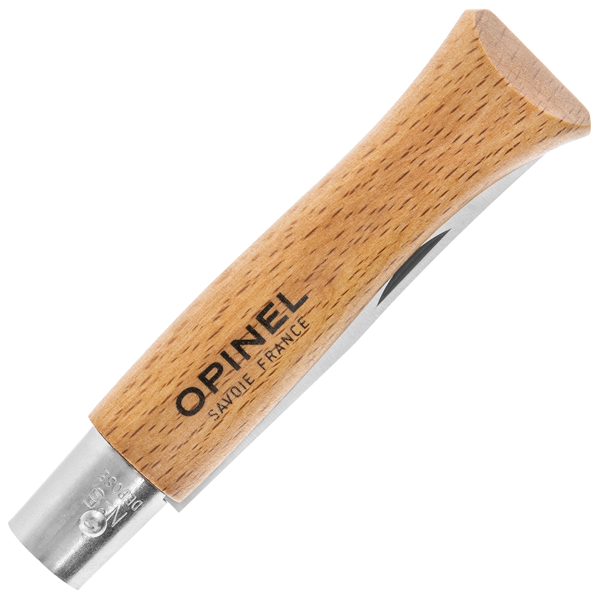 Opinel No.5 Inox Natural Folding Knife