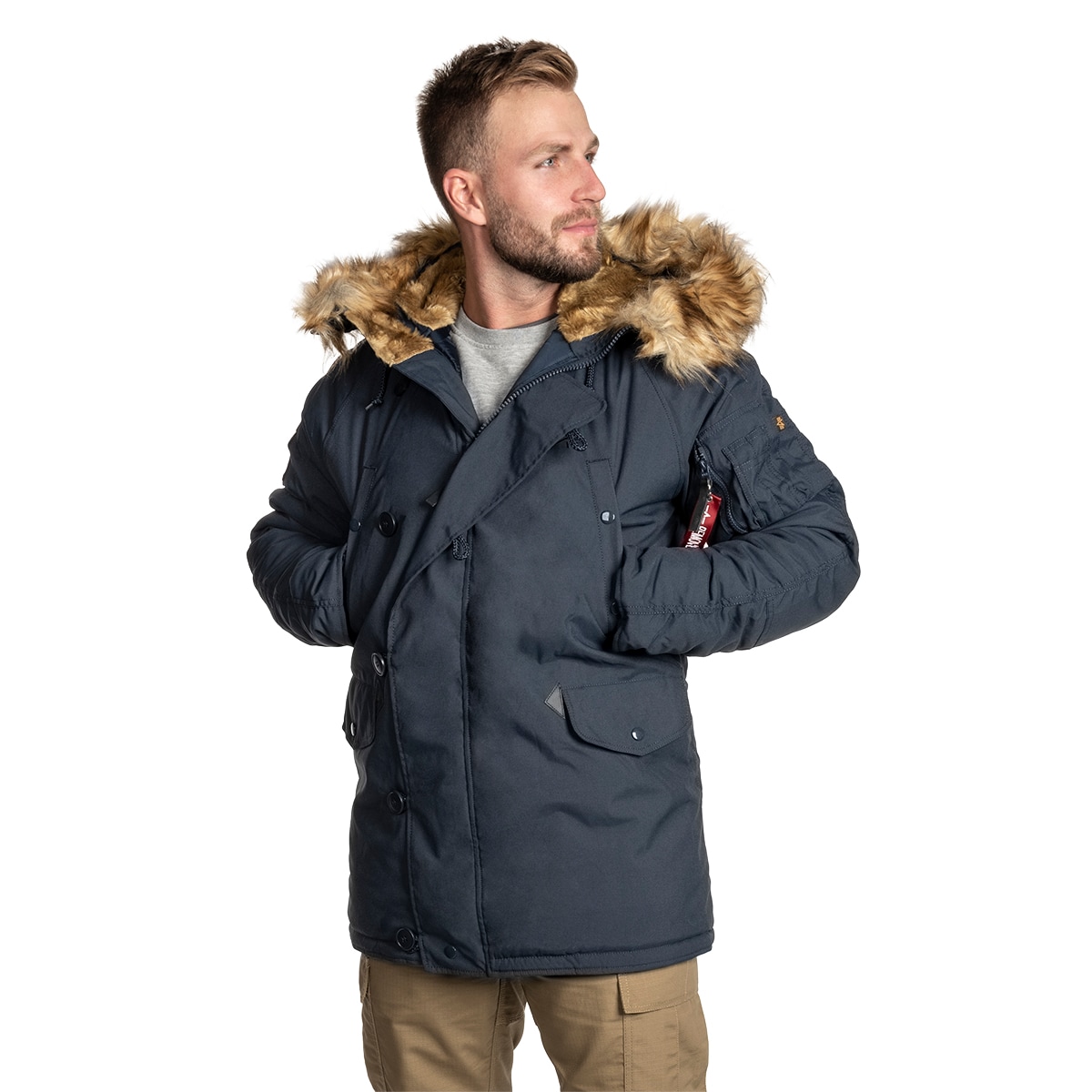 Kurtka Alpha Industries Explorer - Replica Blue