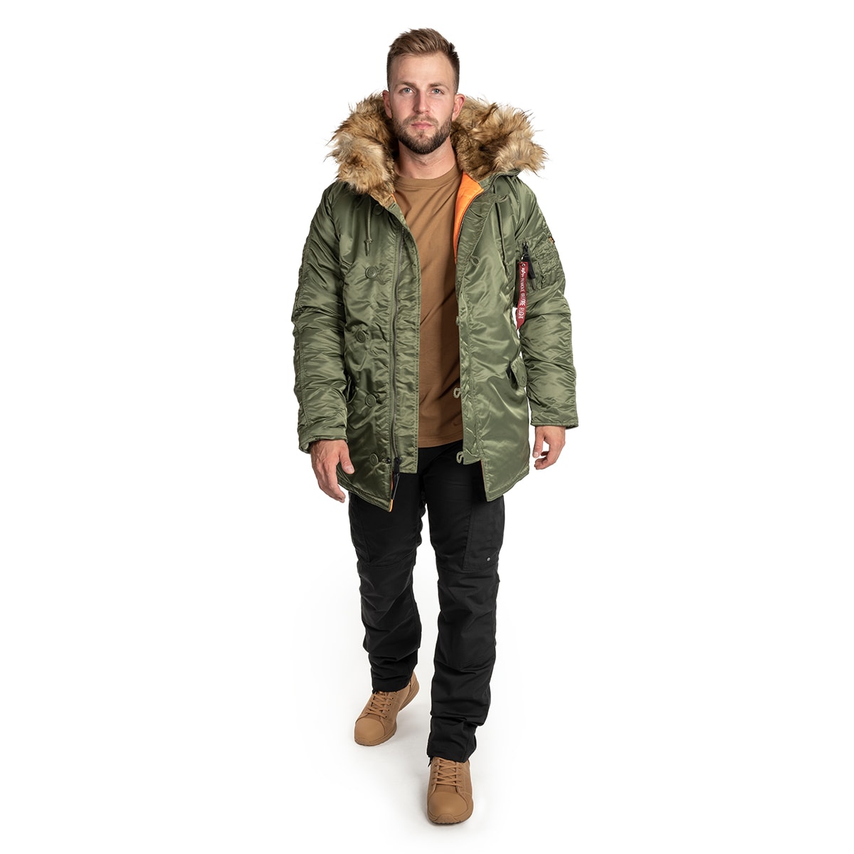 Kurtka Alpha Industries N3B VF 59 Fitted - Sage Green
