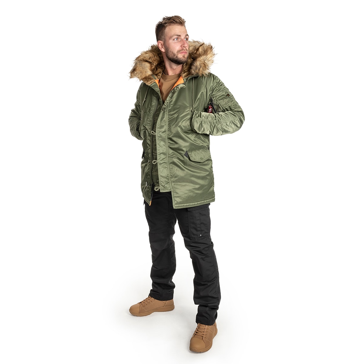 Kurtka Alpha Industries N3B VF 59 Fitted - Sage Green