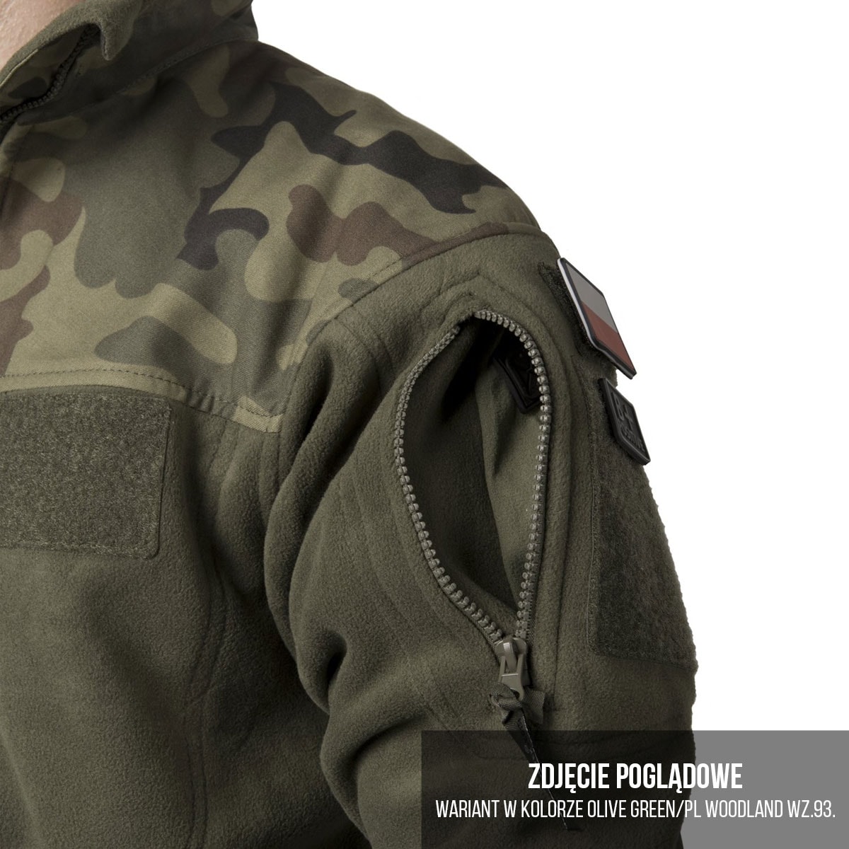 Polar Helikon-Tex Infantry - Black/wz.93 Pantera PL Woodland