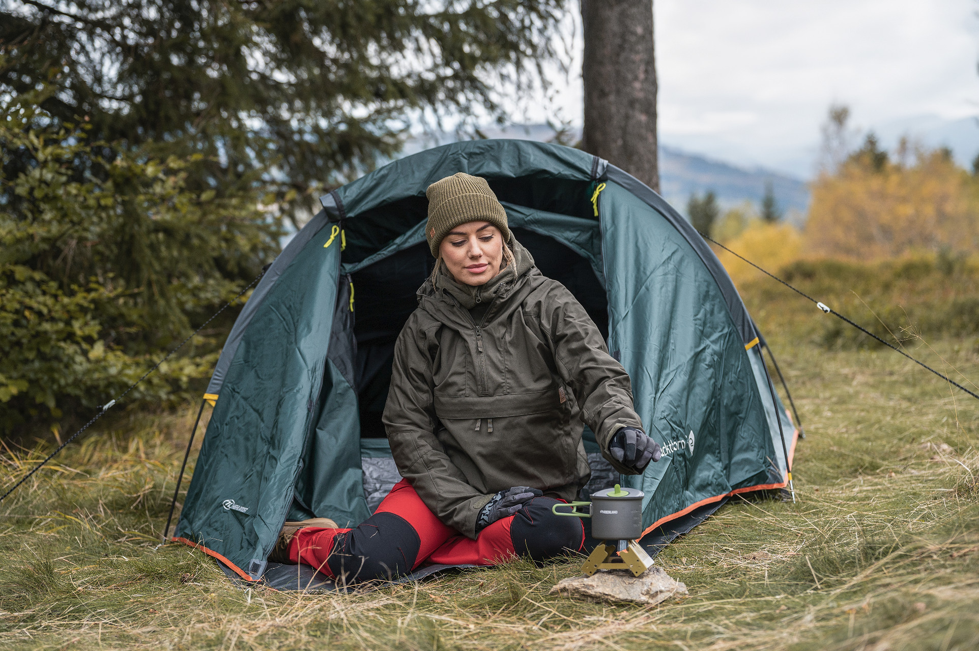 Kurtka Helikon-Tex Woodsman Anorak - Taiga Green