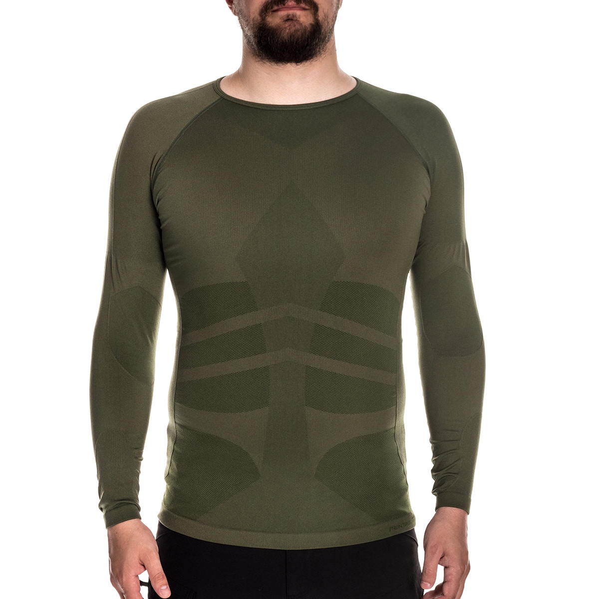 Koszulka termoaktywna Pentagon Plexis Long Sleeve - Camo Green