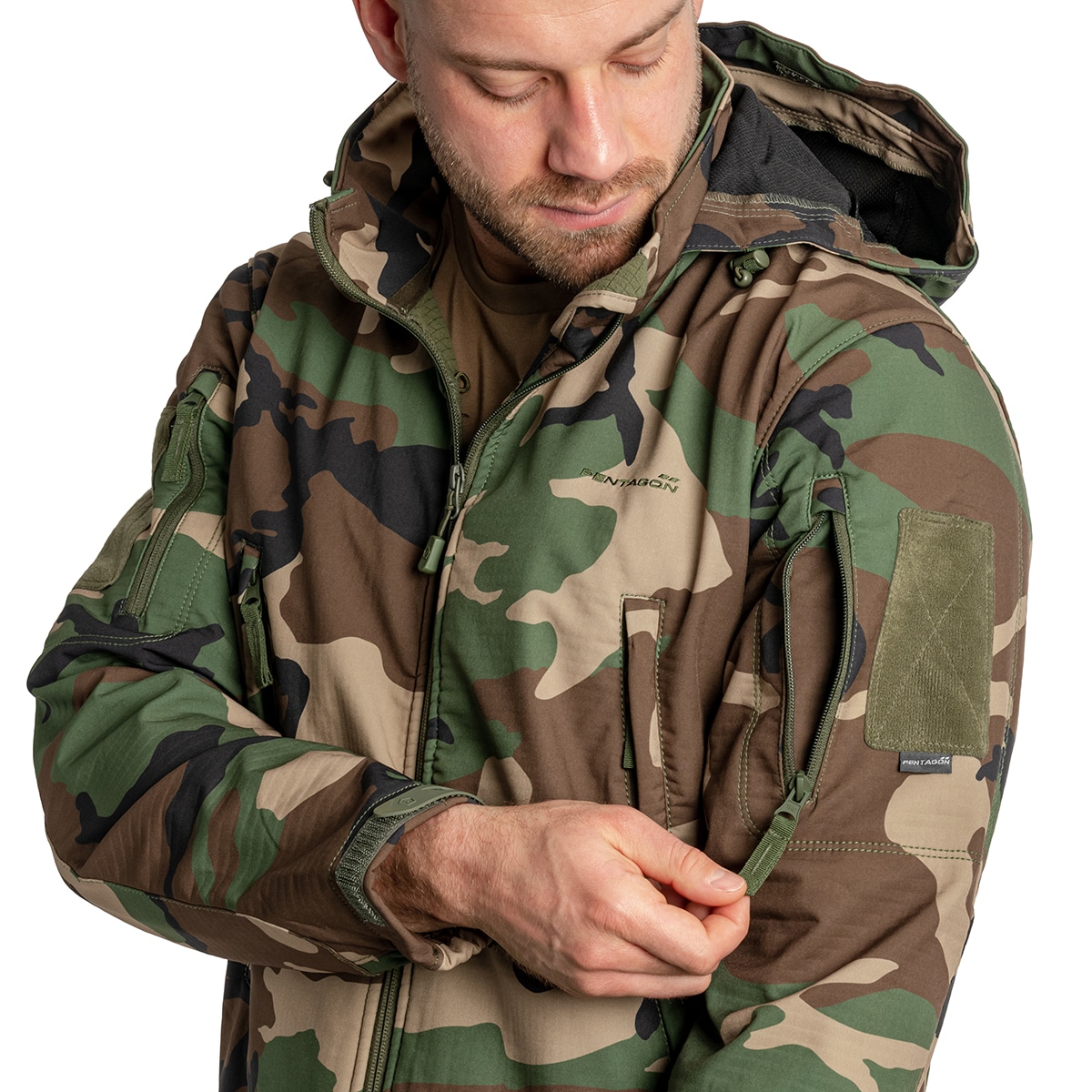 Куртка Pentagon Artaxes - Woodland