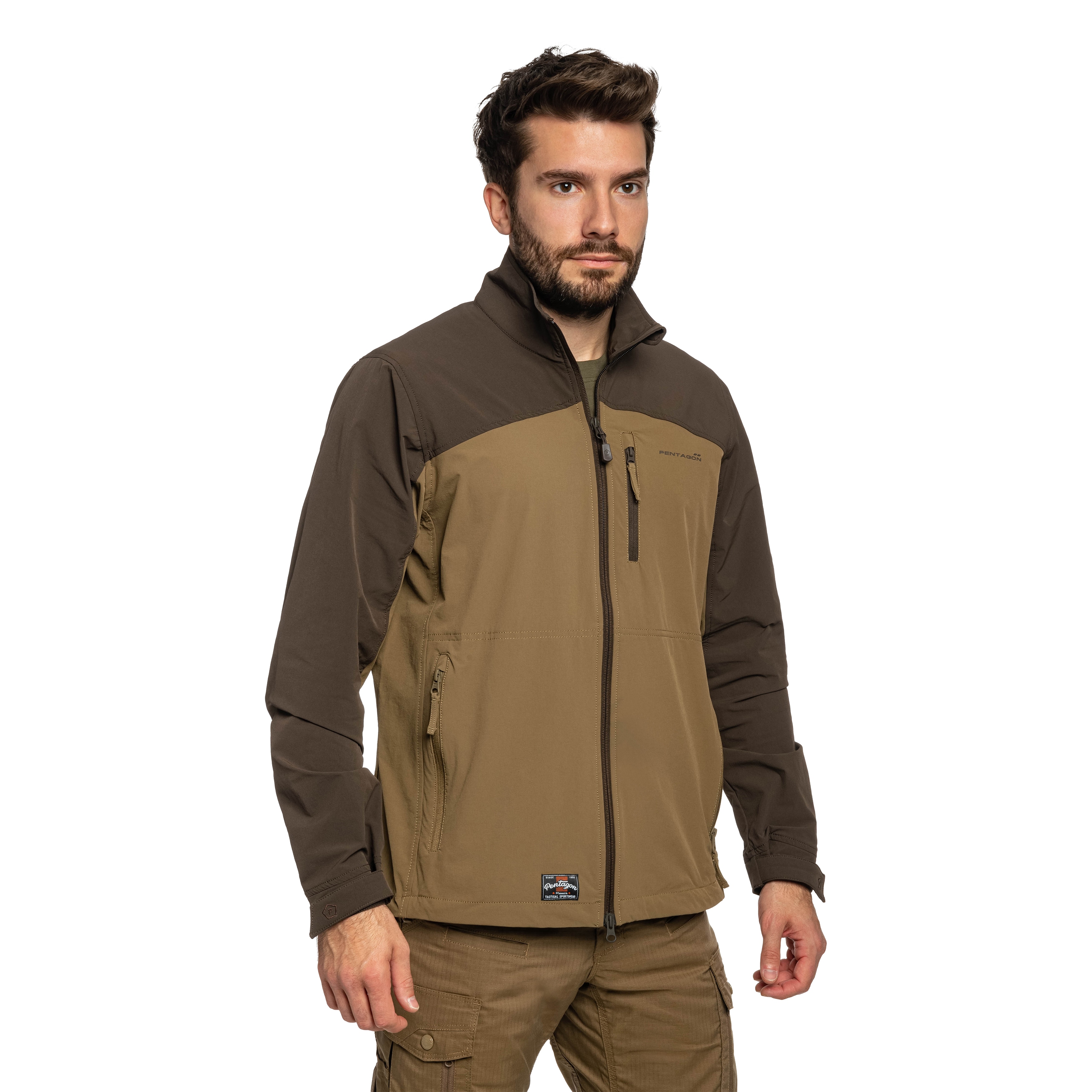 Kurtka Pentagon Elite Light Softshell - Coyote/Mix