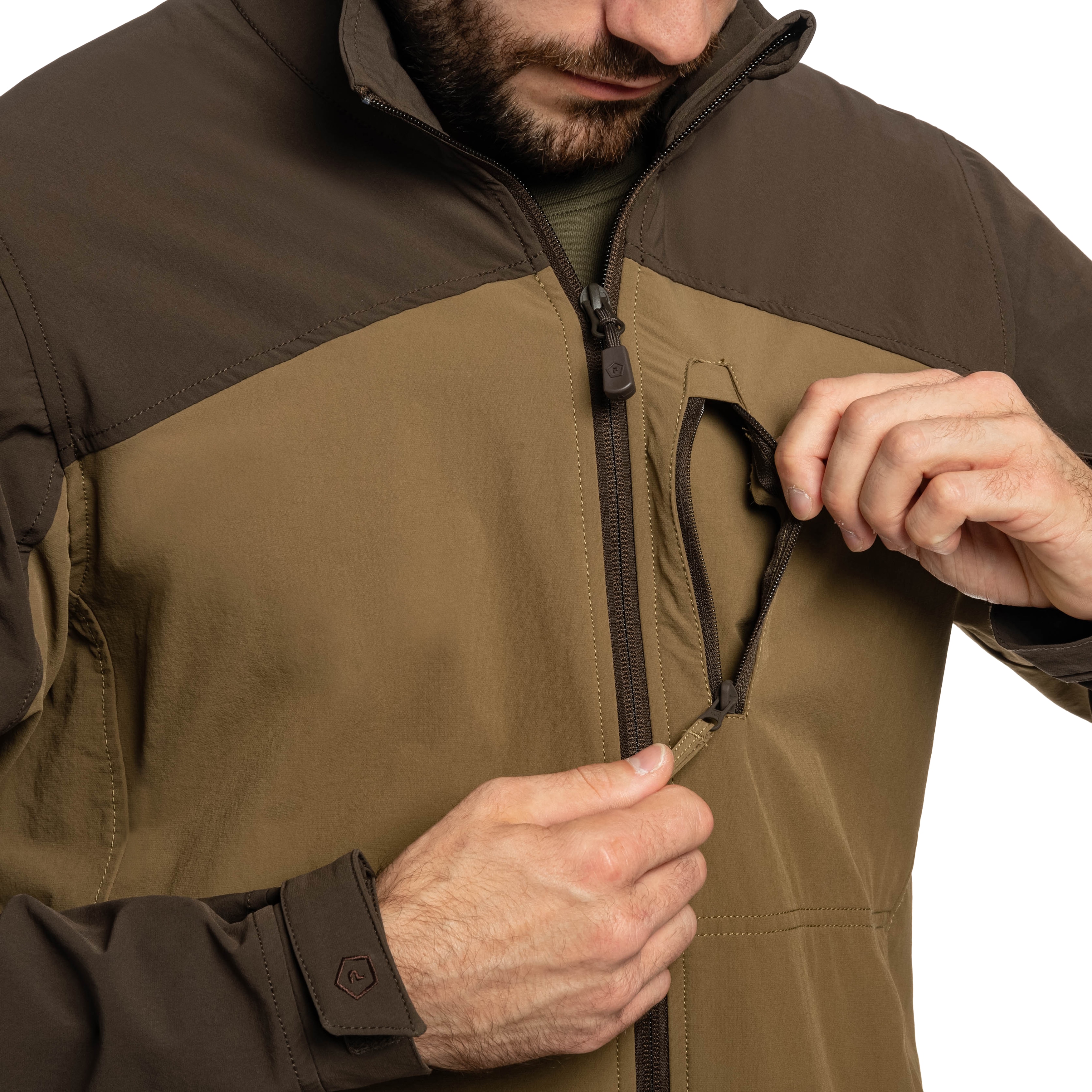 Kurtka Pentagon Elite Light Softshell - Coyote/Mix