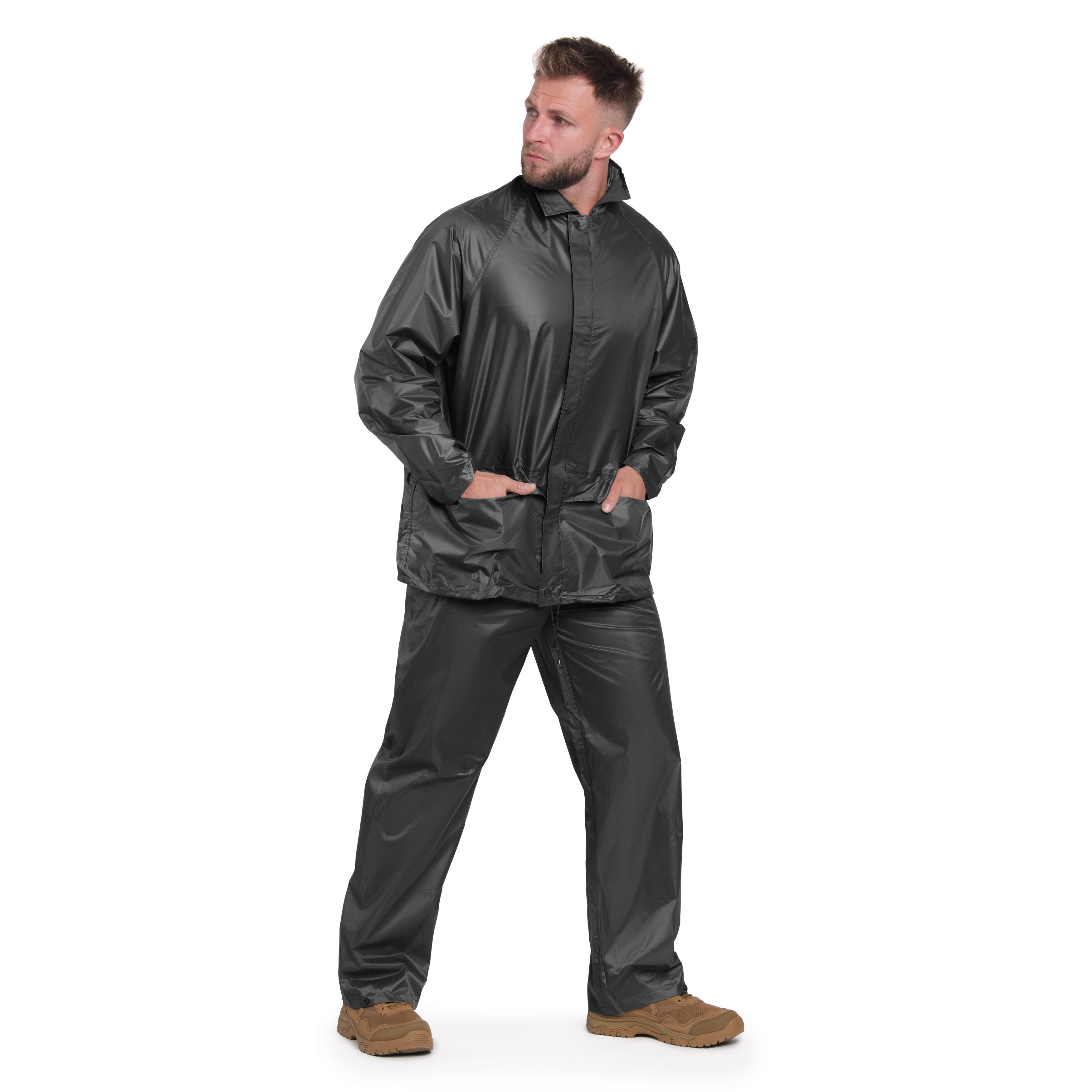 Протидощовий комплект Mil-Tec куртка+штани - Black
