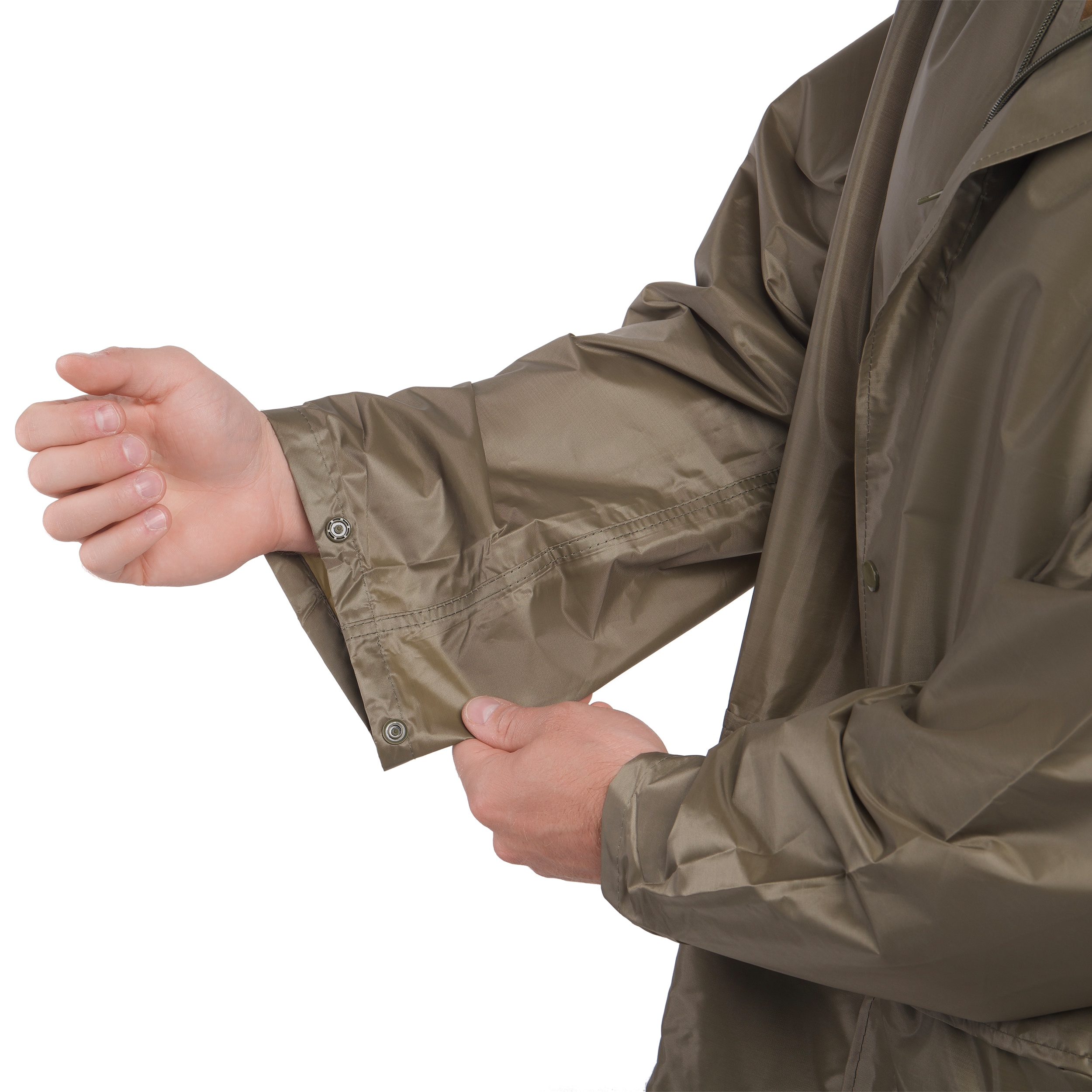 Komplet przeciwdeszczowy Mil-Tec kurtka+spodnie - Olive