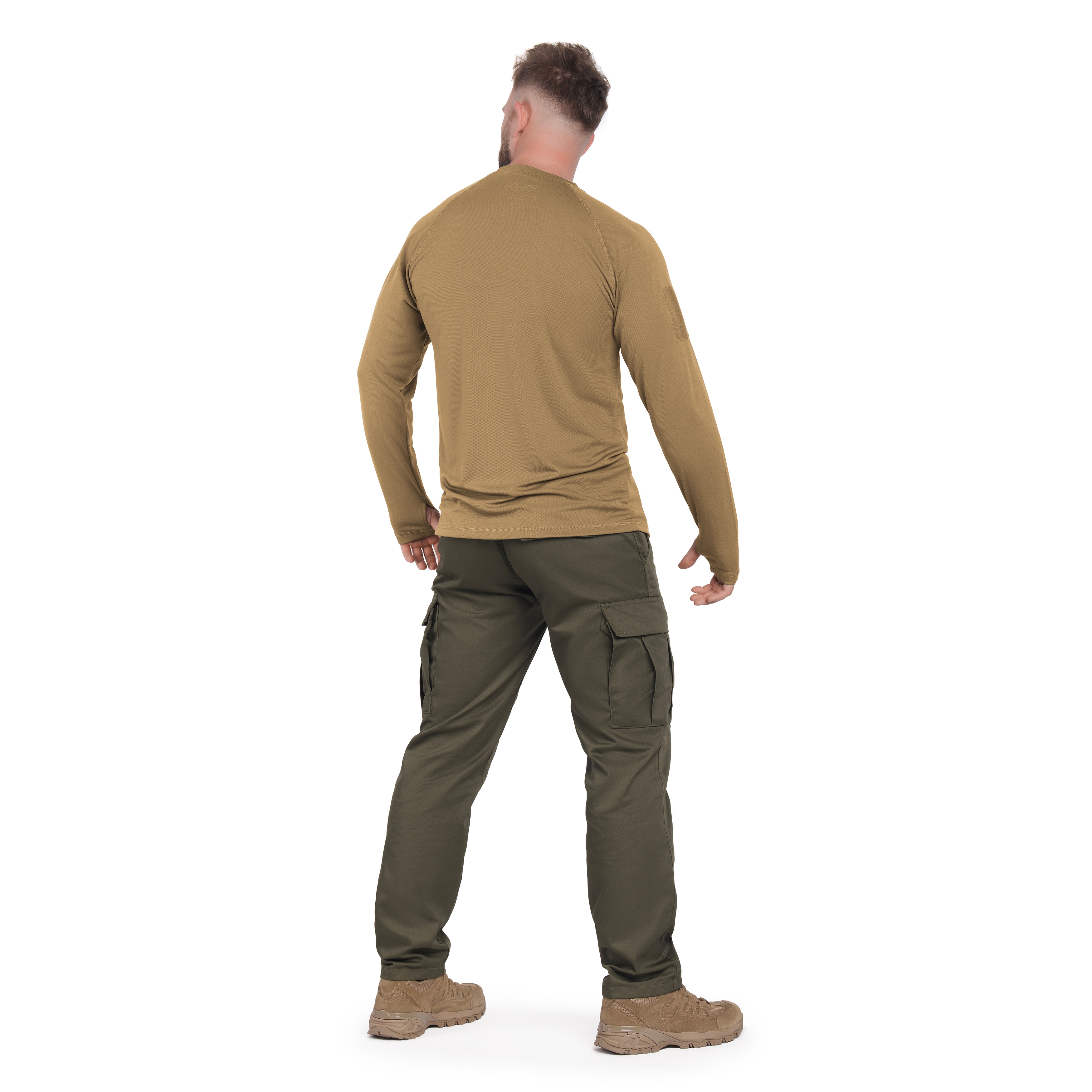 Koszulka termoaktywna Mil-Tec Tactical Long Sleeve - Coyote