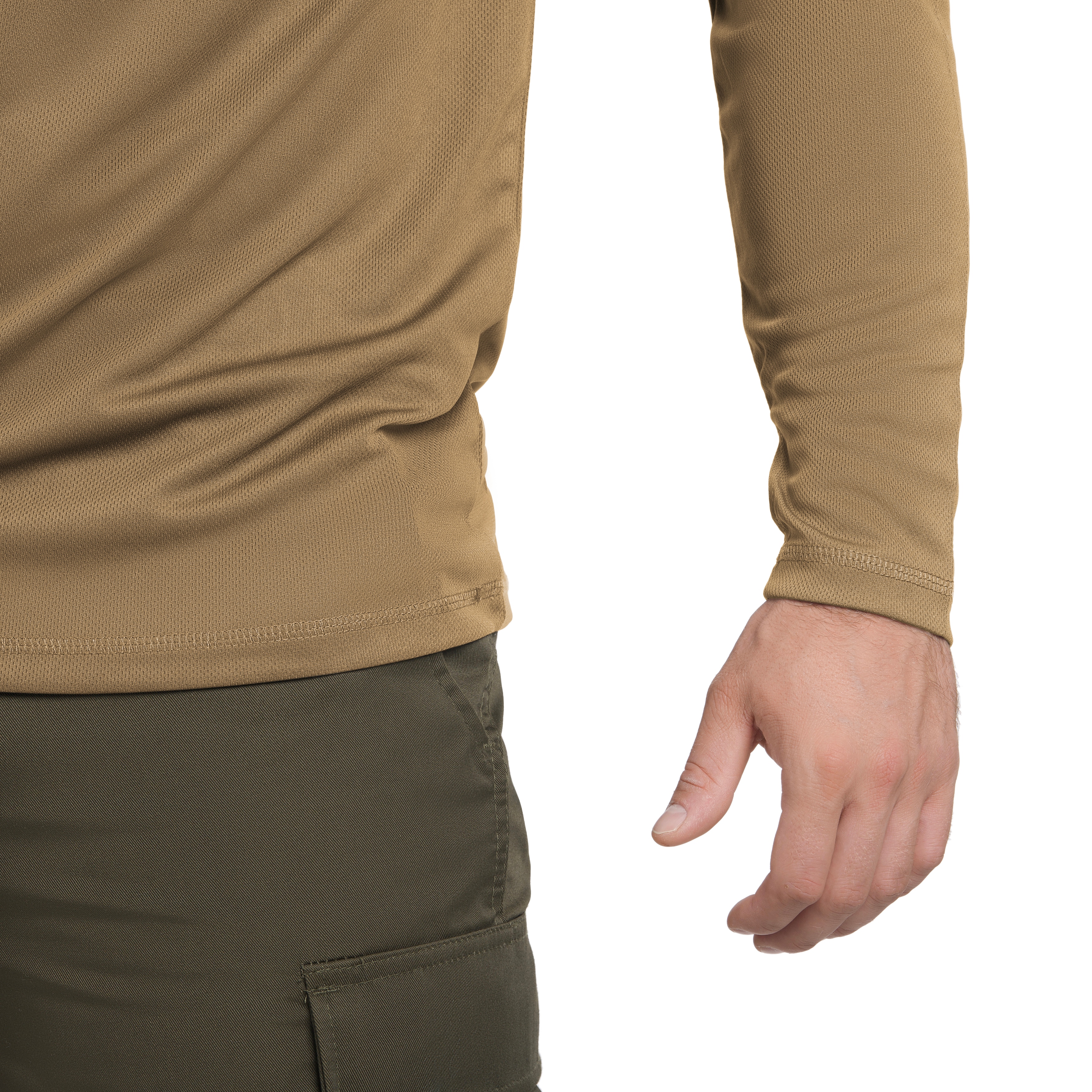 Koszulka termoaktywna Mil-Tec Tactical Long Sleeve - Coyote