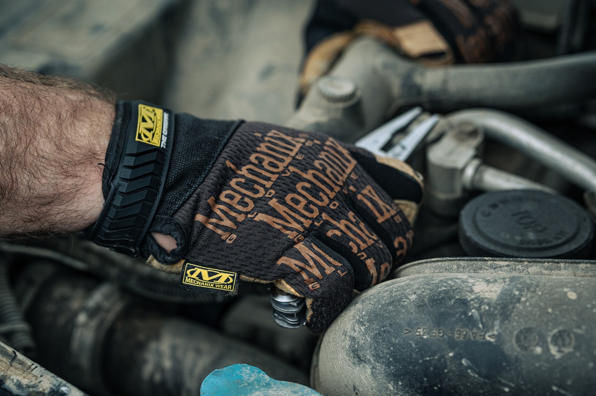 Rękawice taktyczne Mechanix Wear Original - Leather