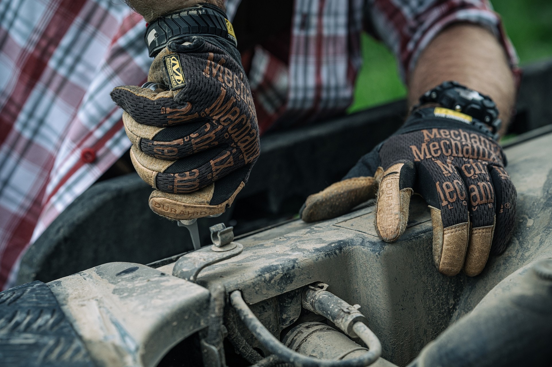 Rękawice taktyczne Mechanix Wear Original - Leather