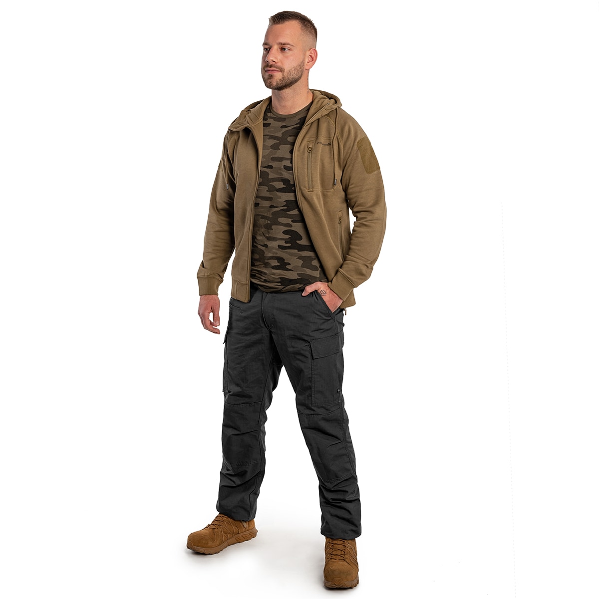 Bluza Pentagon Leonidas 2.0 Tactical Hoodie - Coyote