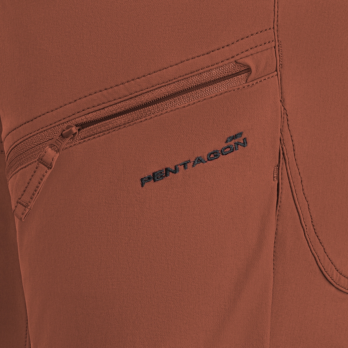 Spodnie Pentagon Renegade Tropic Maroon Red - impregnowane