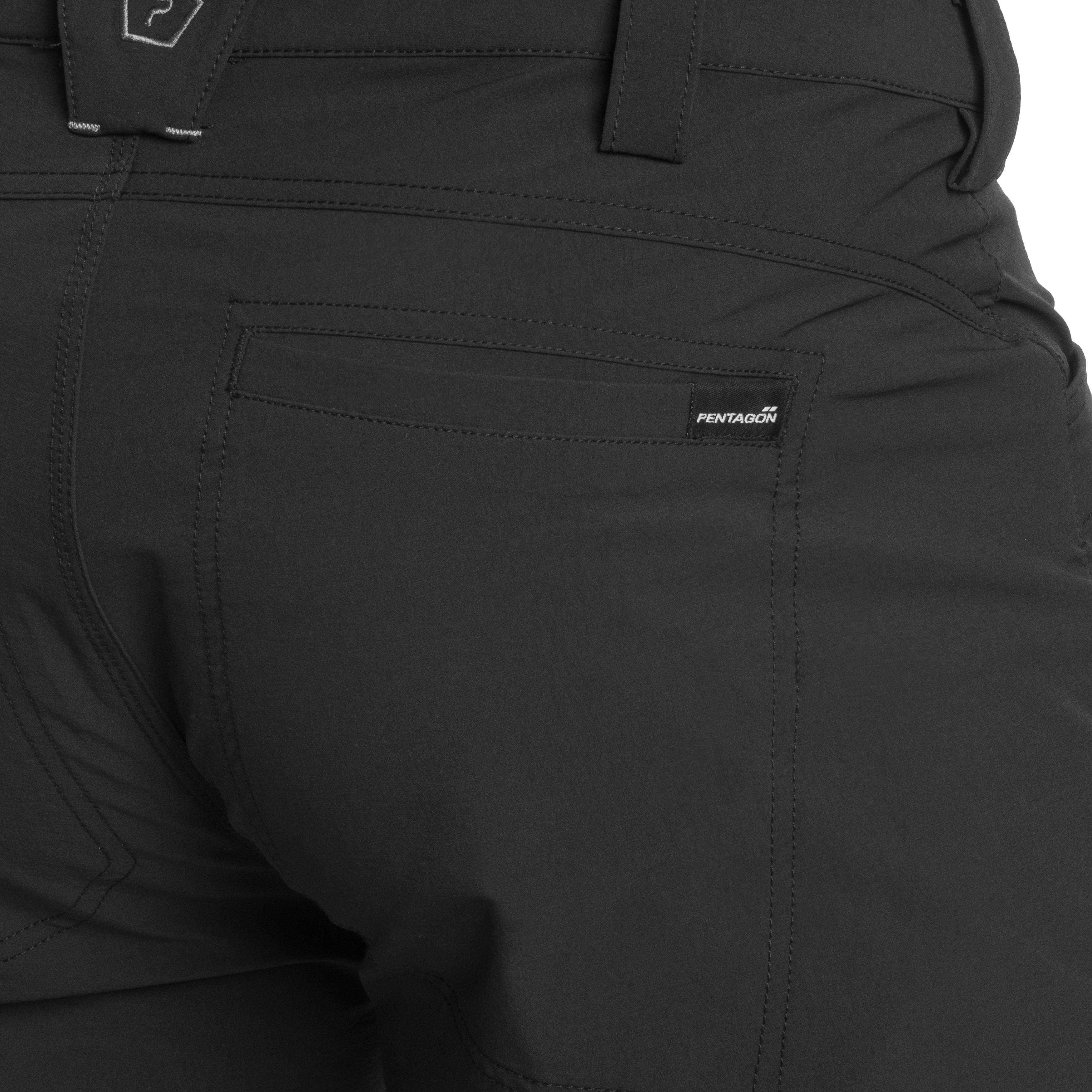 Szorty Pentagon Renegade Tropic Black - impregnowane