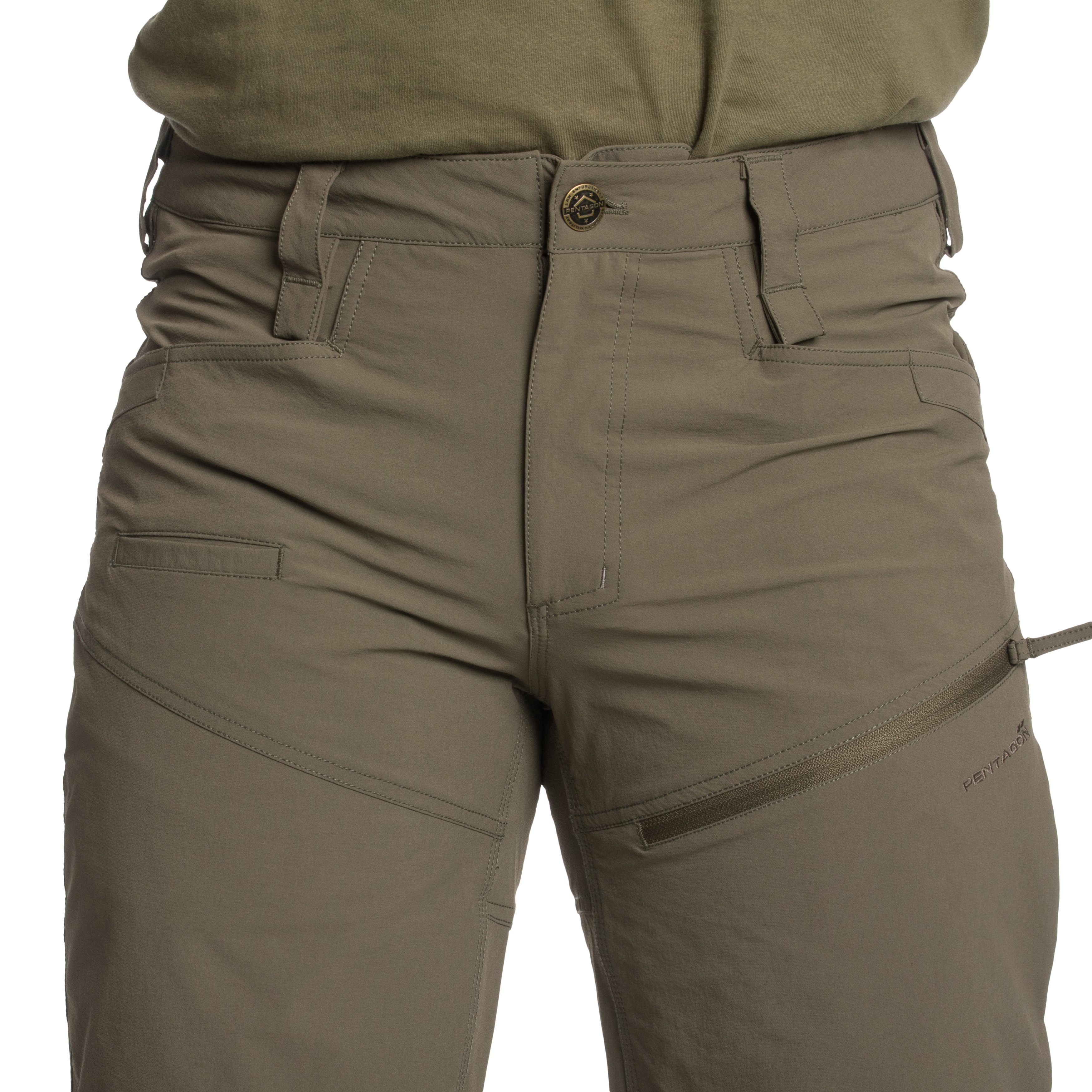 Szorty Pentagon Renegade Tropic Ral 7013 - impregnowane