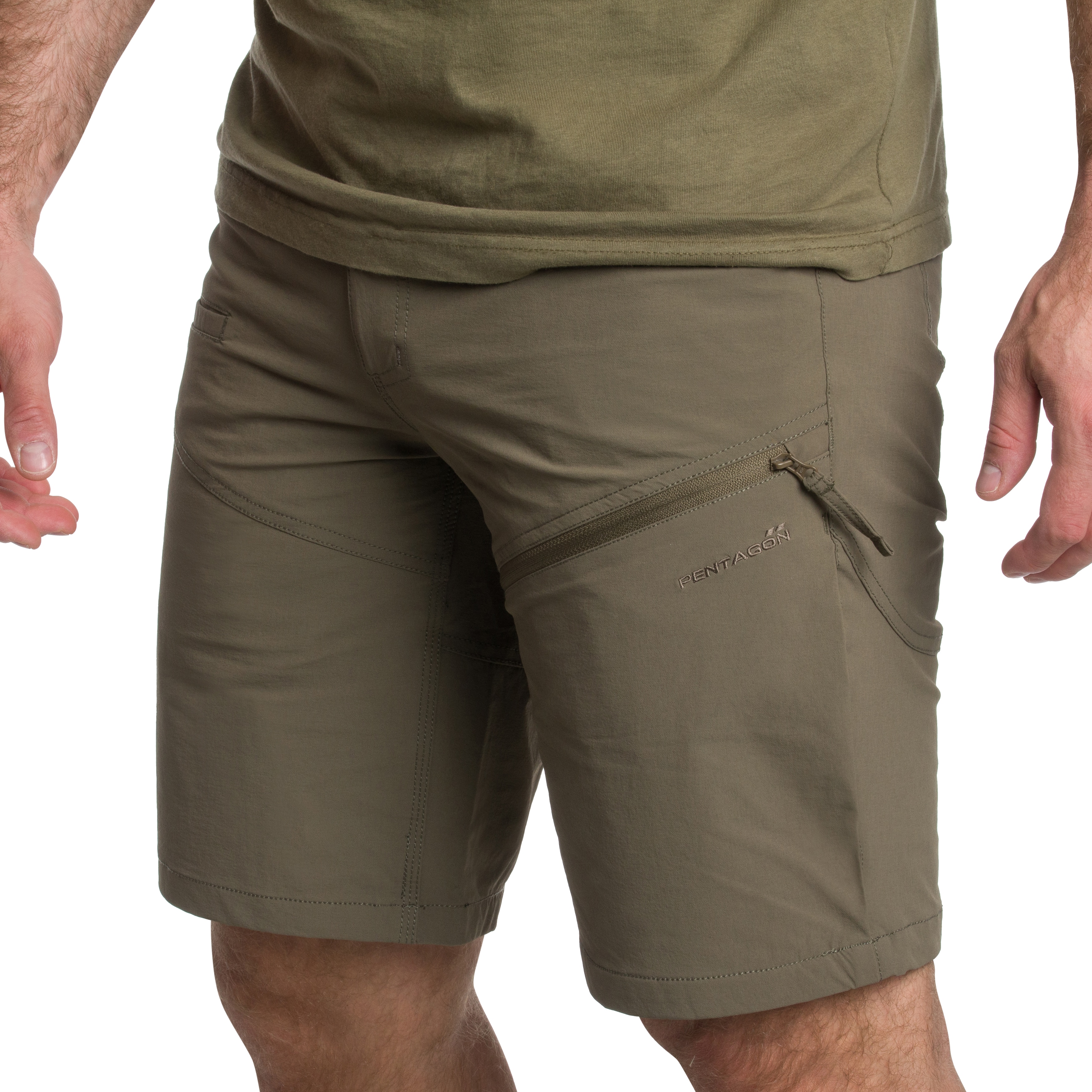 Szorty Pentagon Renegade Tropic Ral 7013 - impregnowane