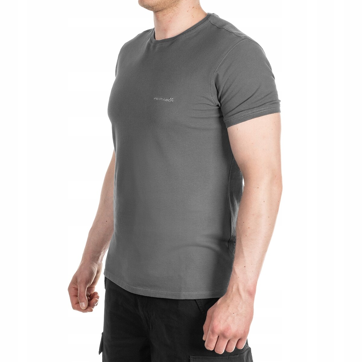 Футболка T-Shirt Pentagon Levantes Crewneck Wolf Grey