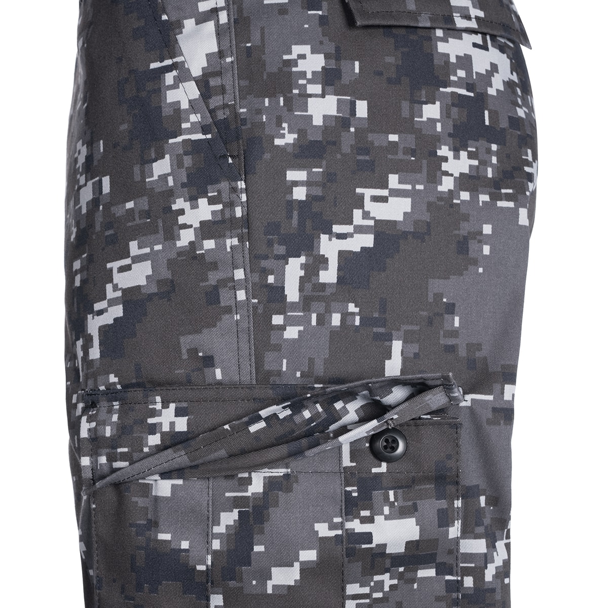 Spodnie wojskowe Mil-Tec US Ranger BDU Black Digital