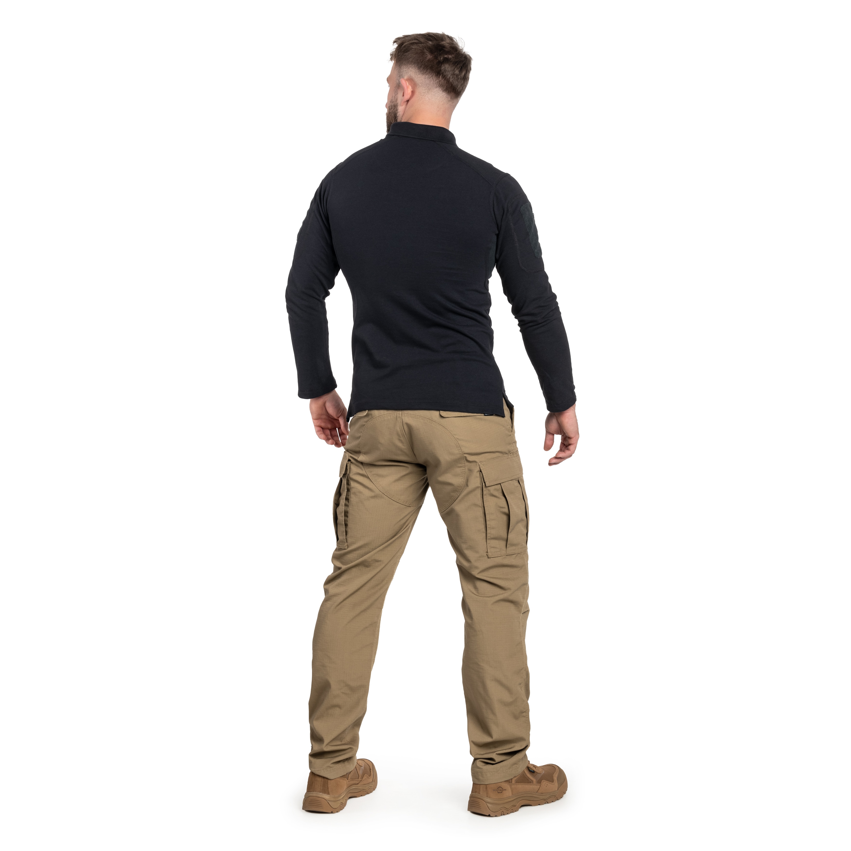 Koszulka polo Texar Elite Pro Long Sleeve - Navy