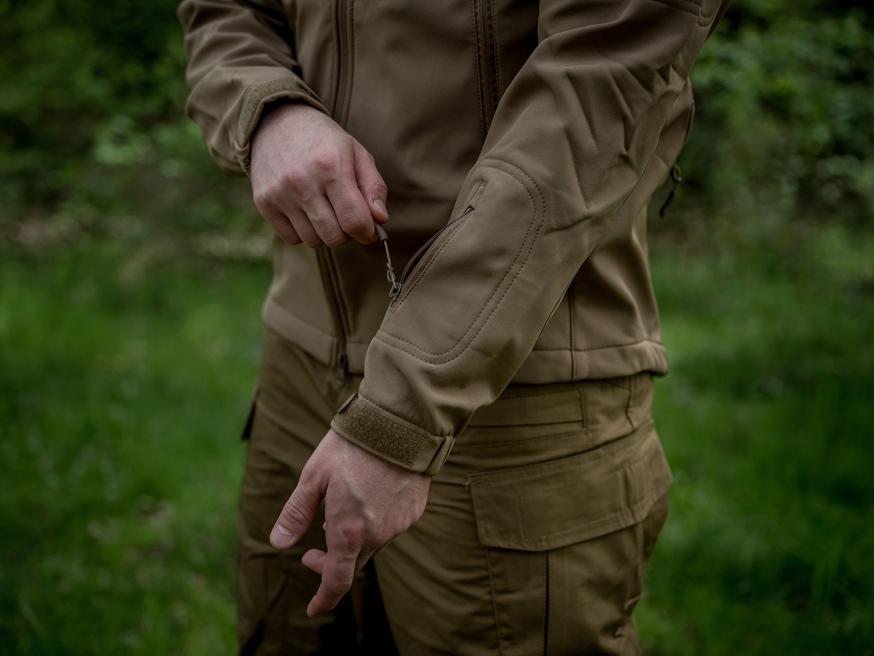 Kurtka Texar Softshell Falcon - Coyote