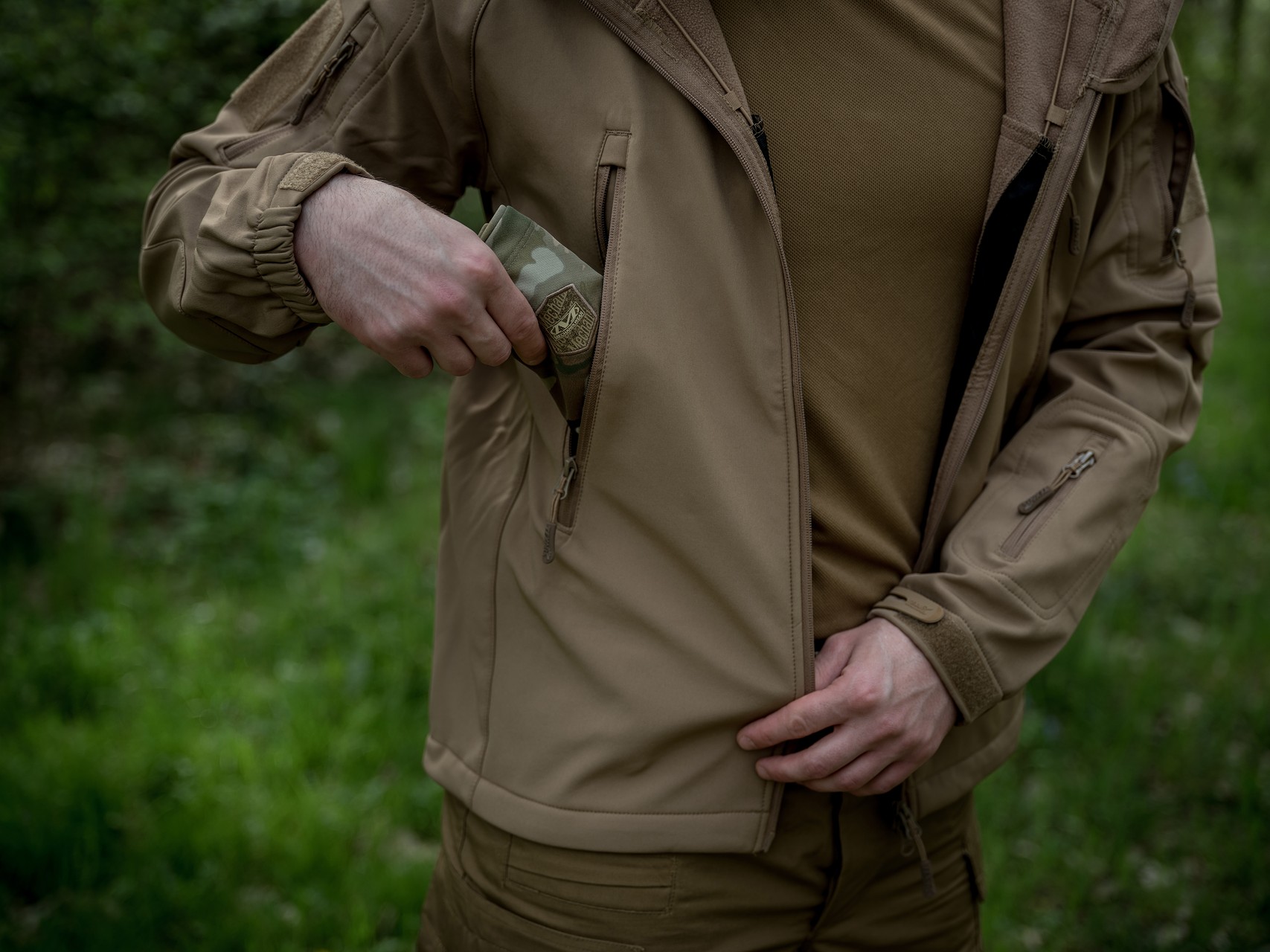 Kurtka Texar Softshell Falcon - Coyote