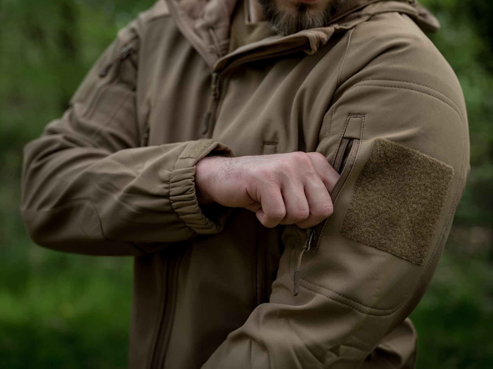 Kurtka Texar Softshell Falcon - Coyote