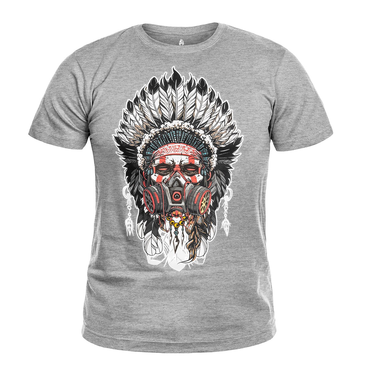 Koszulka T-Shirt Voyovnik Indian Chief - Szara 