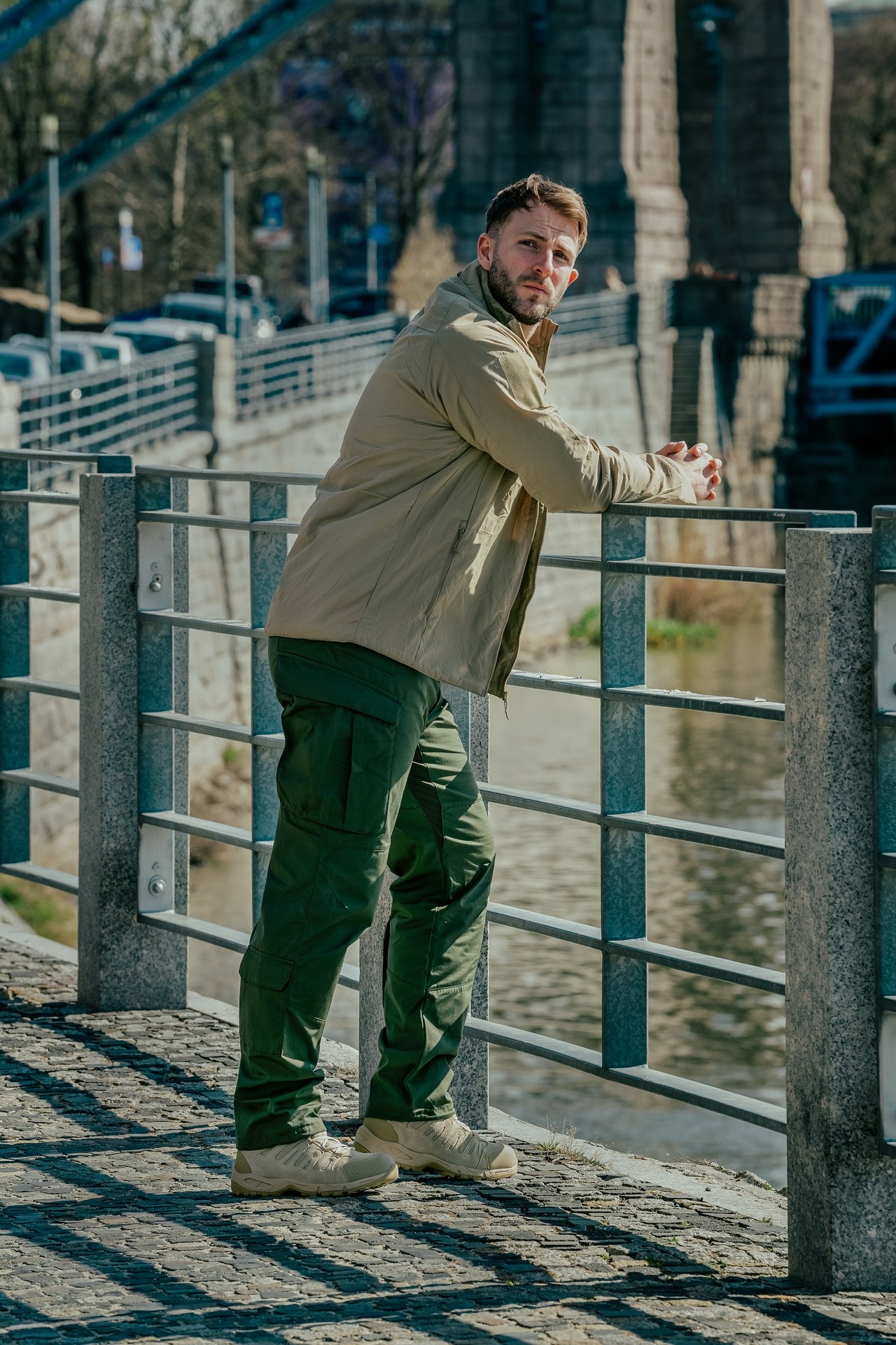 Spodnie Helikon-Tex MBDU NyCo Rip-Stop - Olive Green