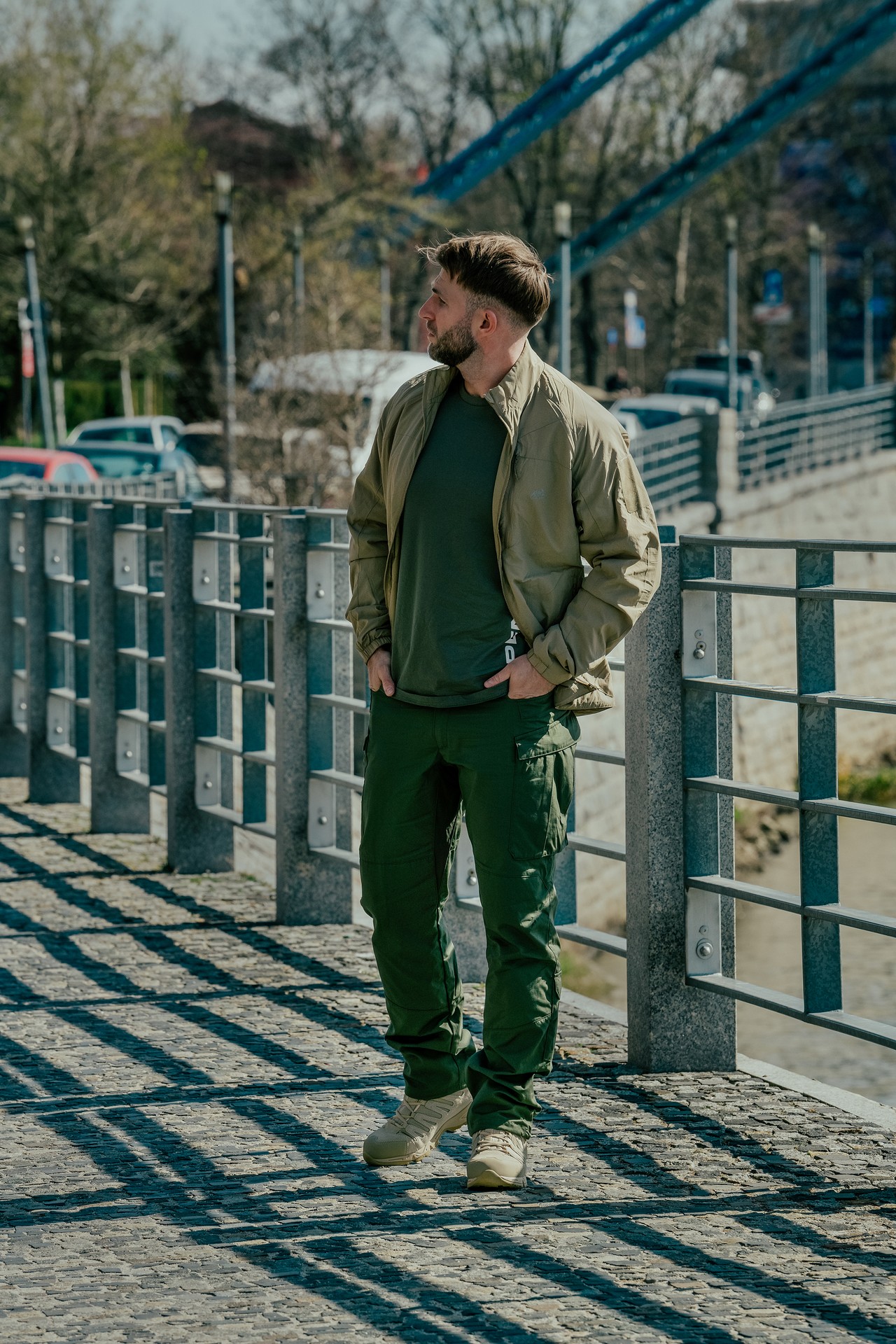 Spodnie Helikon-Tex MBDU NyCo Rip-Stop - Olive Green