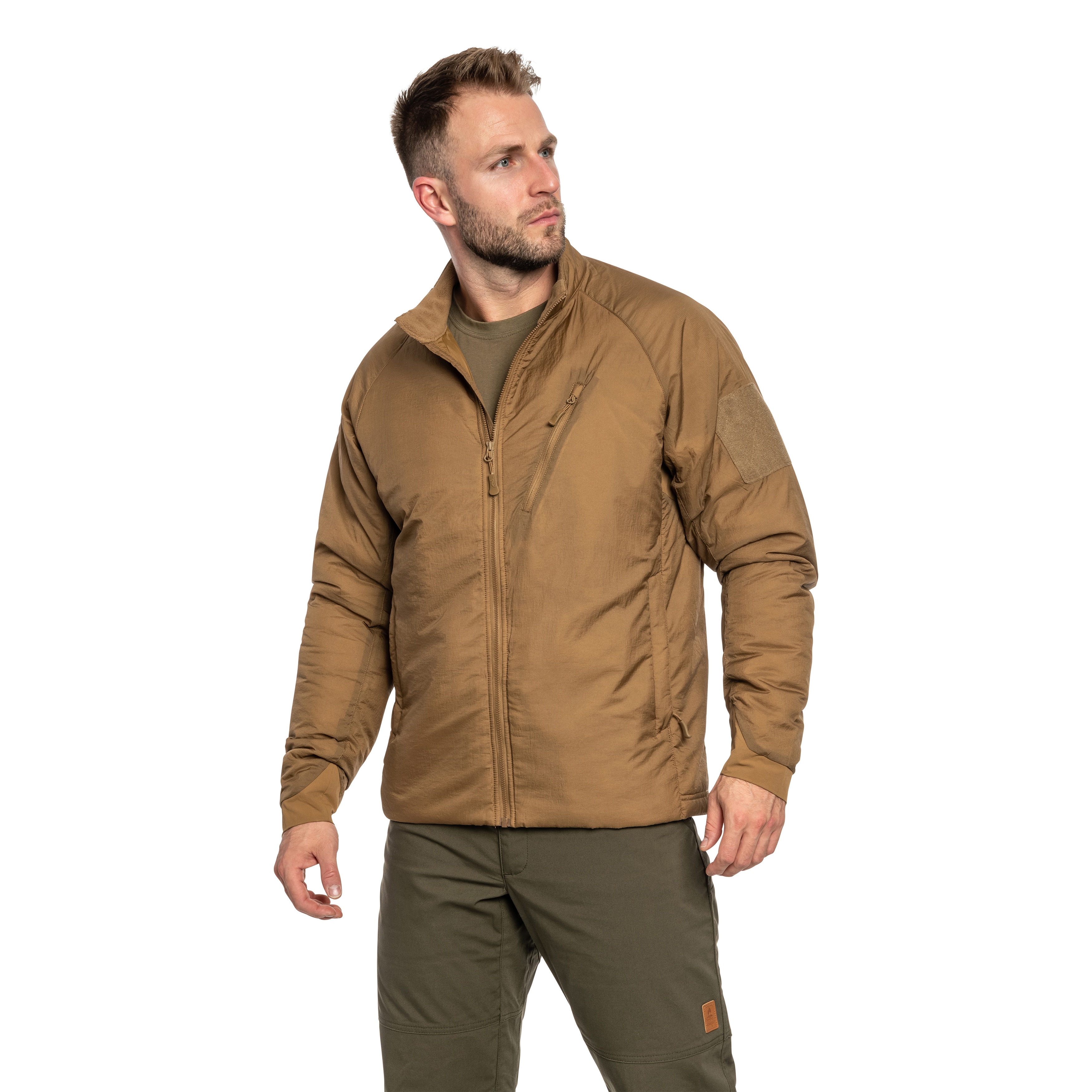 Куртка Helikon-Tex Wolfhound Climashield Apex - Coyote