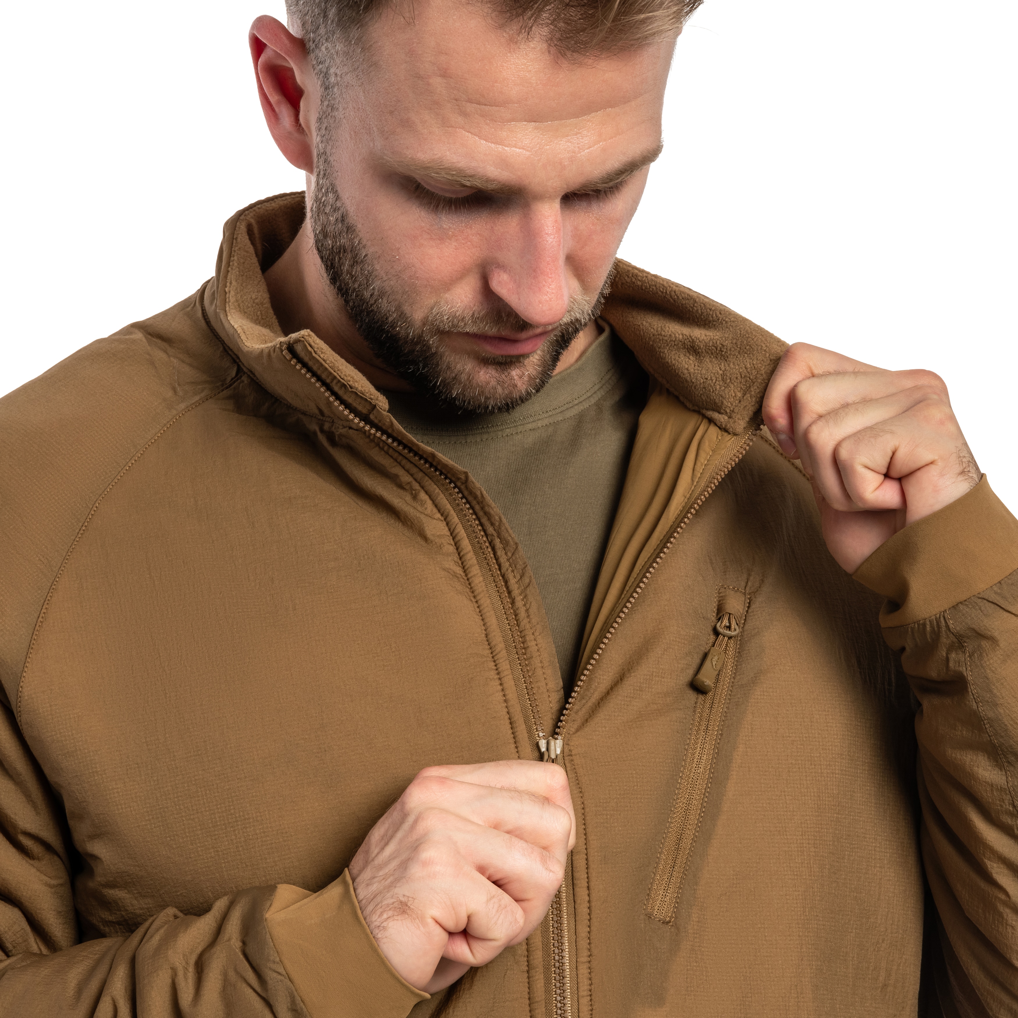 Куртка Helikon-Tex Wolfhound Climashield Apex - Coyote