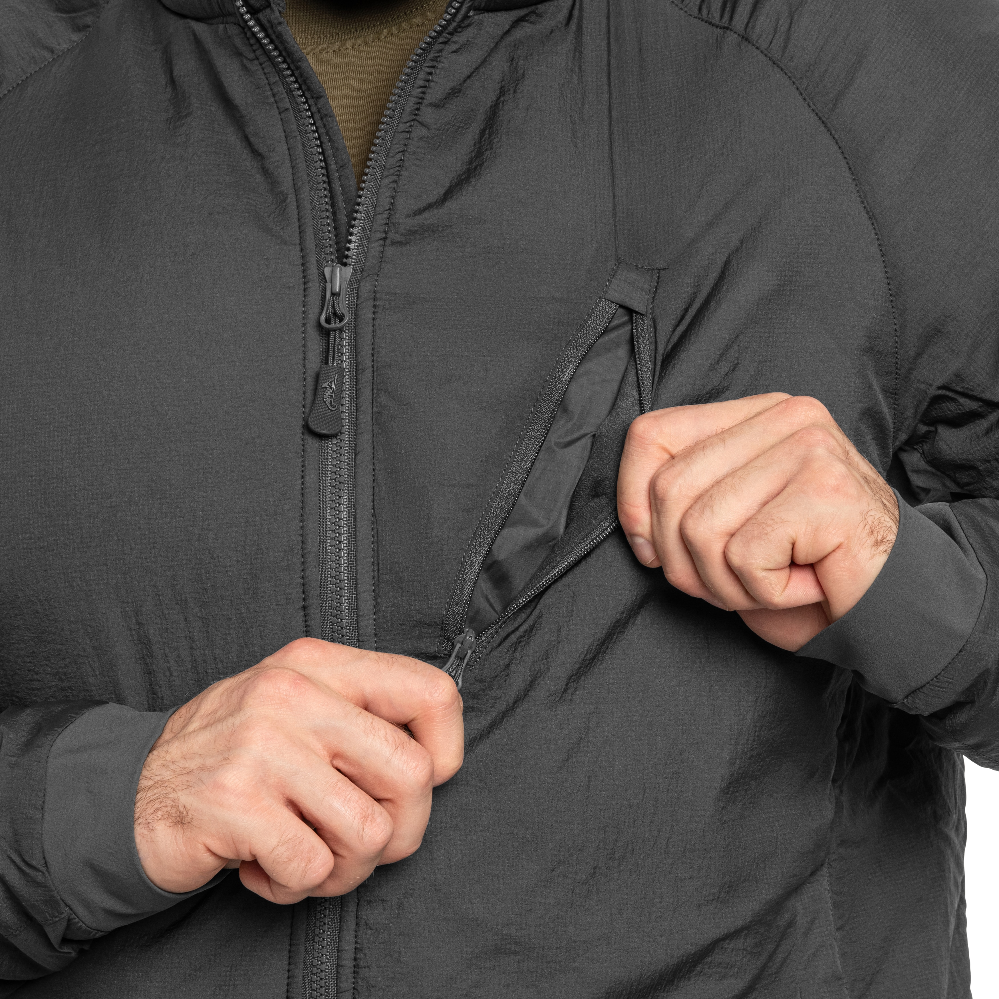 Kurtka Helikon Wolfhound Climashield Apex - Shadow Grey