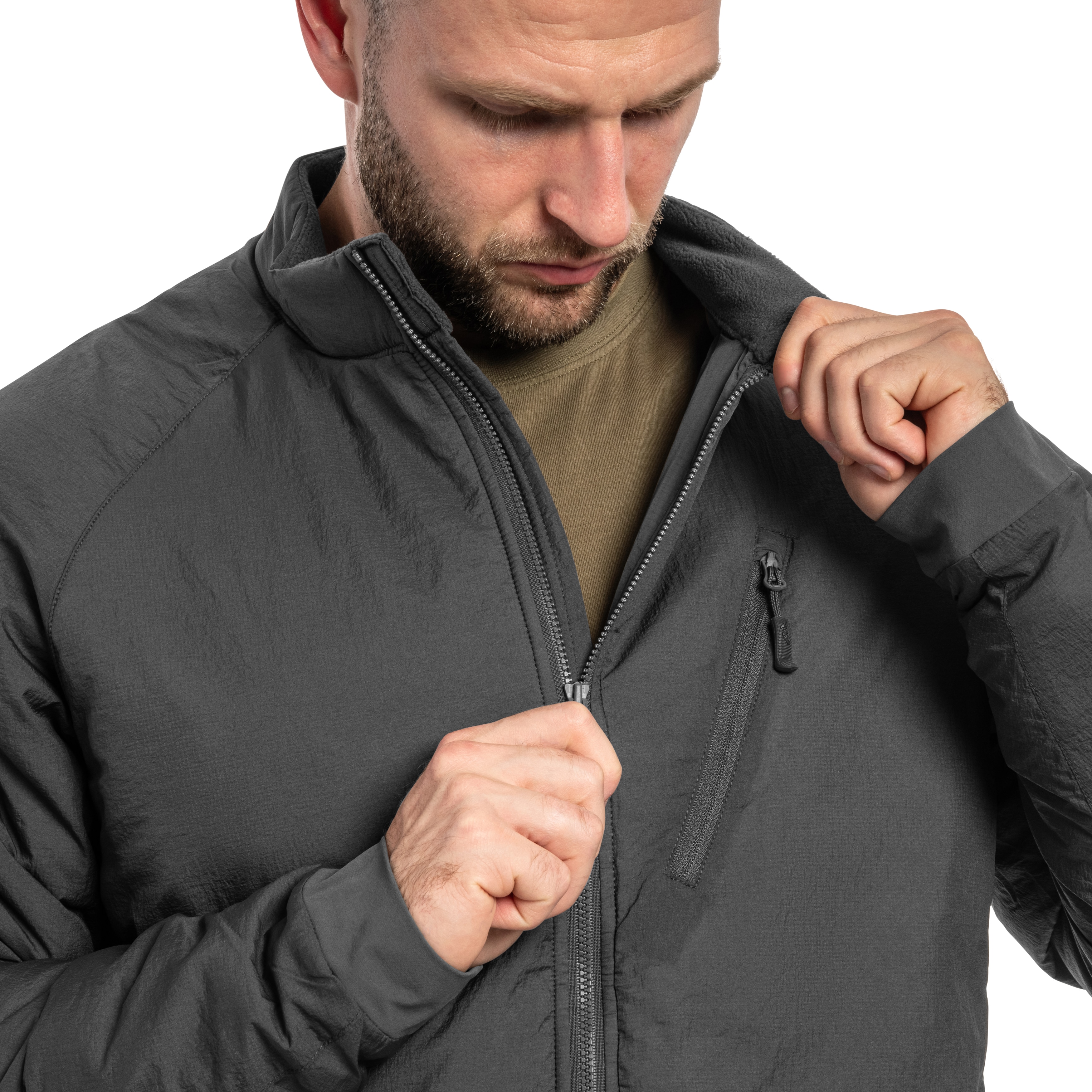 Kurtka Helikon Wolfhound Climashield Apex - Shadow Grey