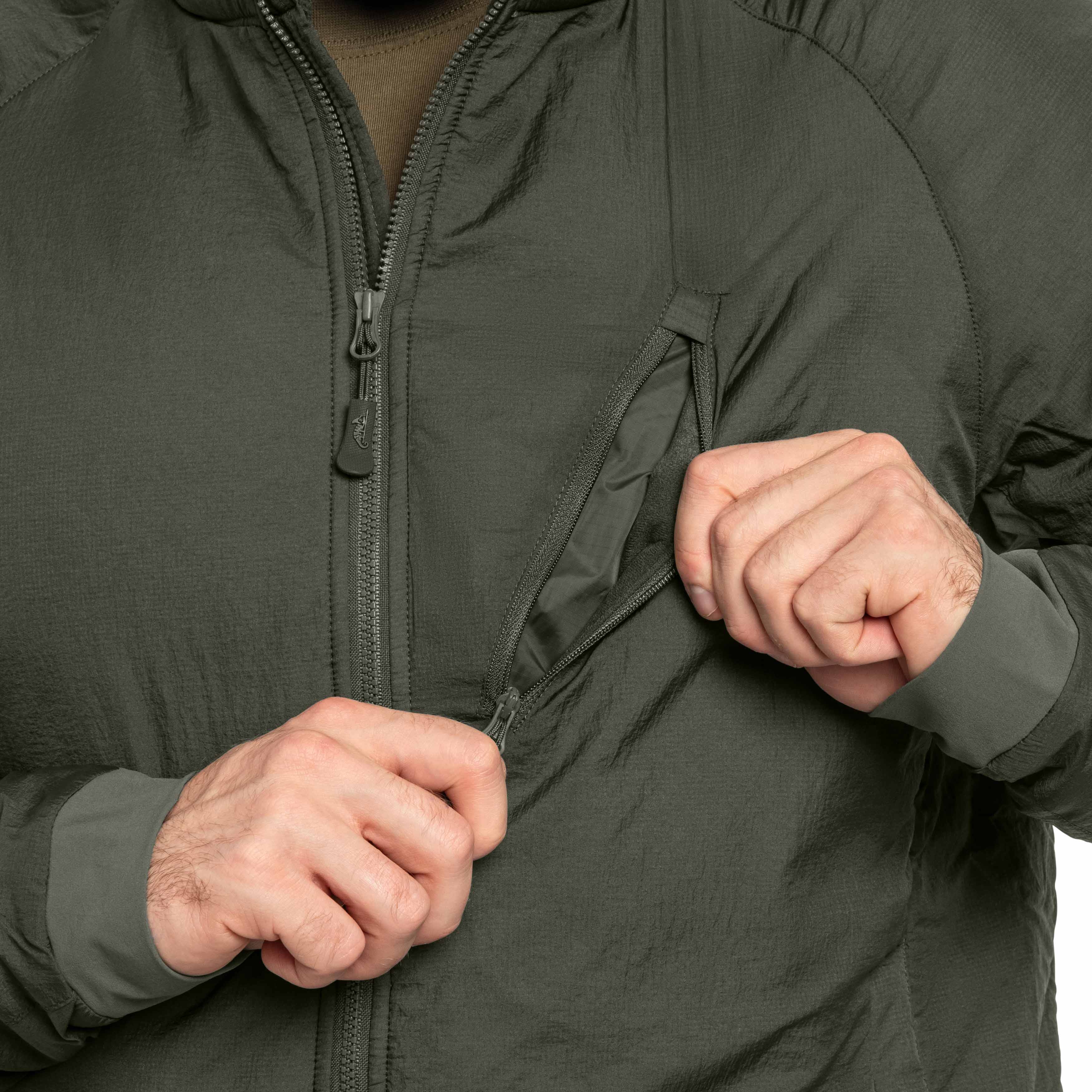 Kurtka Helikon-Tex Wolfhound Climashield Apex - Alpha Green