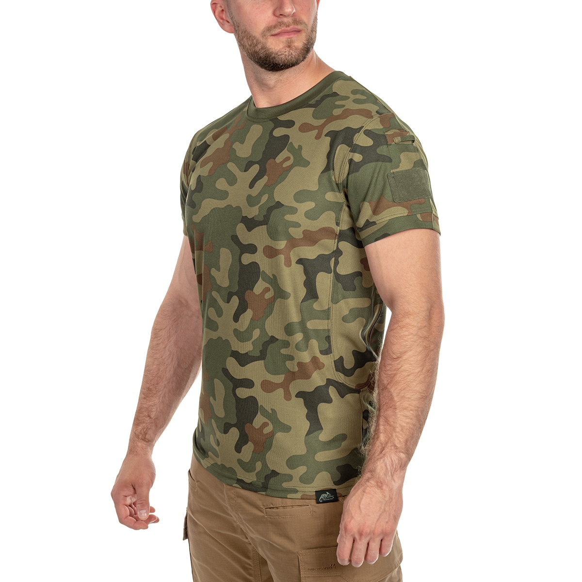 Koszulka termoaktywna Helikon-Tex Tactical T-shirt TopCool - wz.93 Pantera PL Woodland