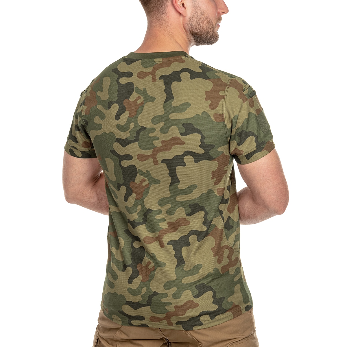 Koszulka termoaktywna Helikon-Tex Tactical T-shirt TopCool - wz.93 Pantera PL Woodland
